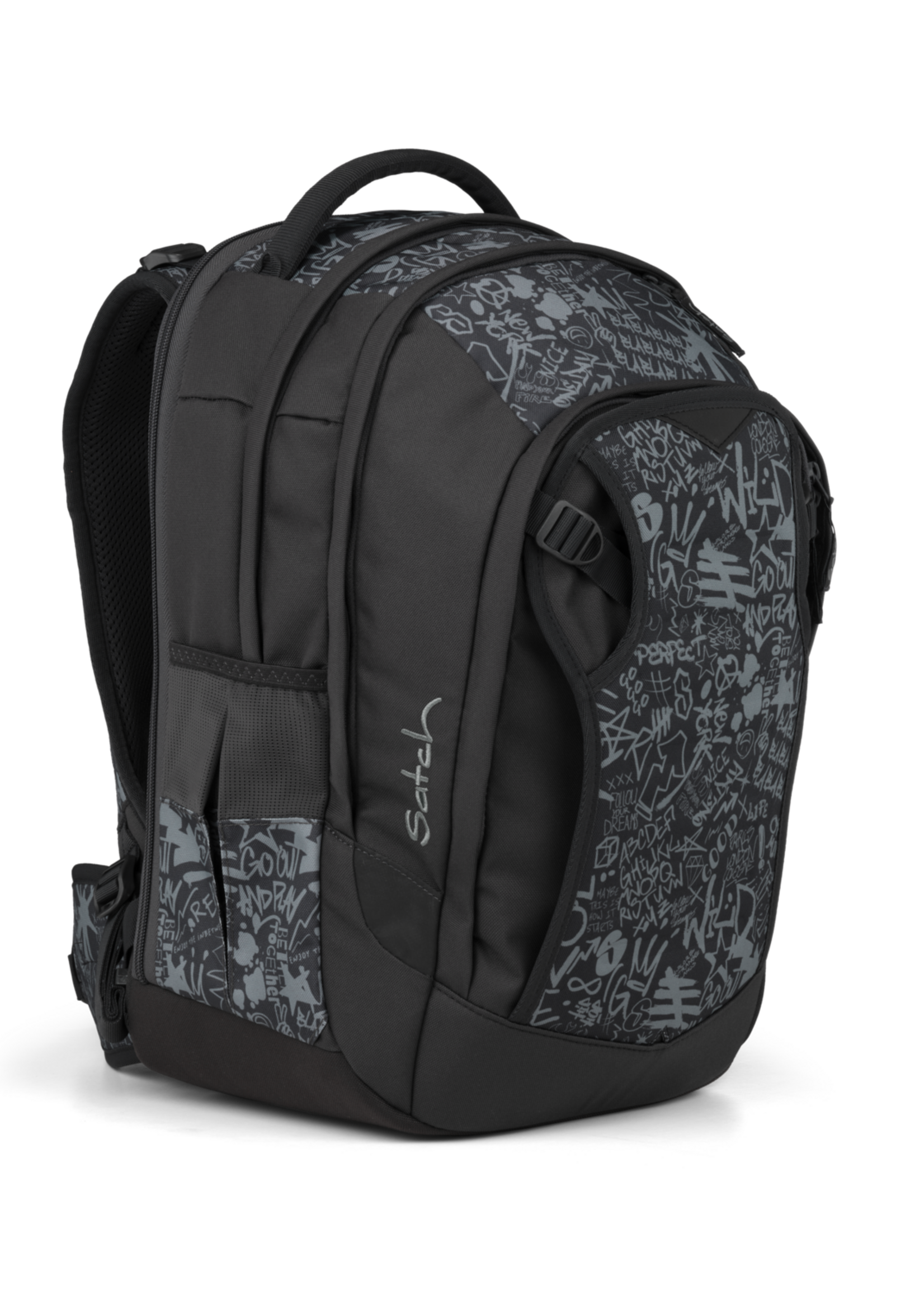SATCH Match Plus Schulrucksack  Street Ink