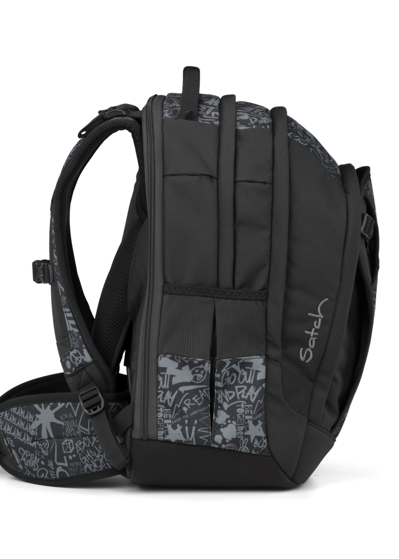 SATCH Match Plus Schulrucksack  Street Ink