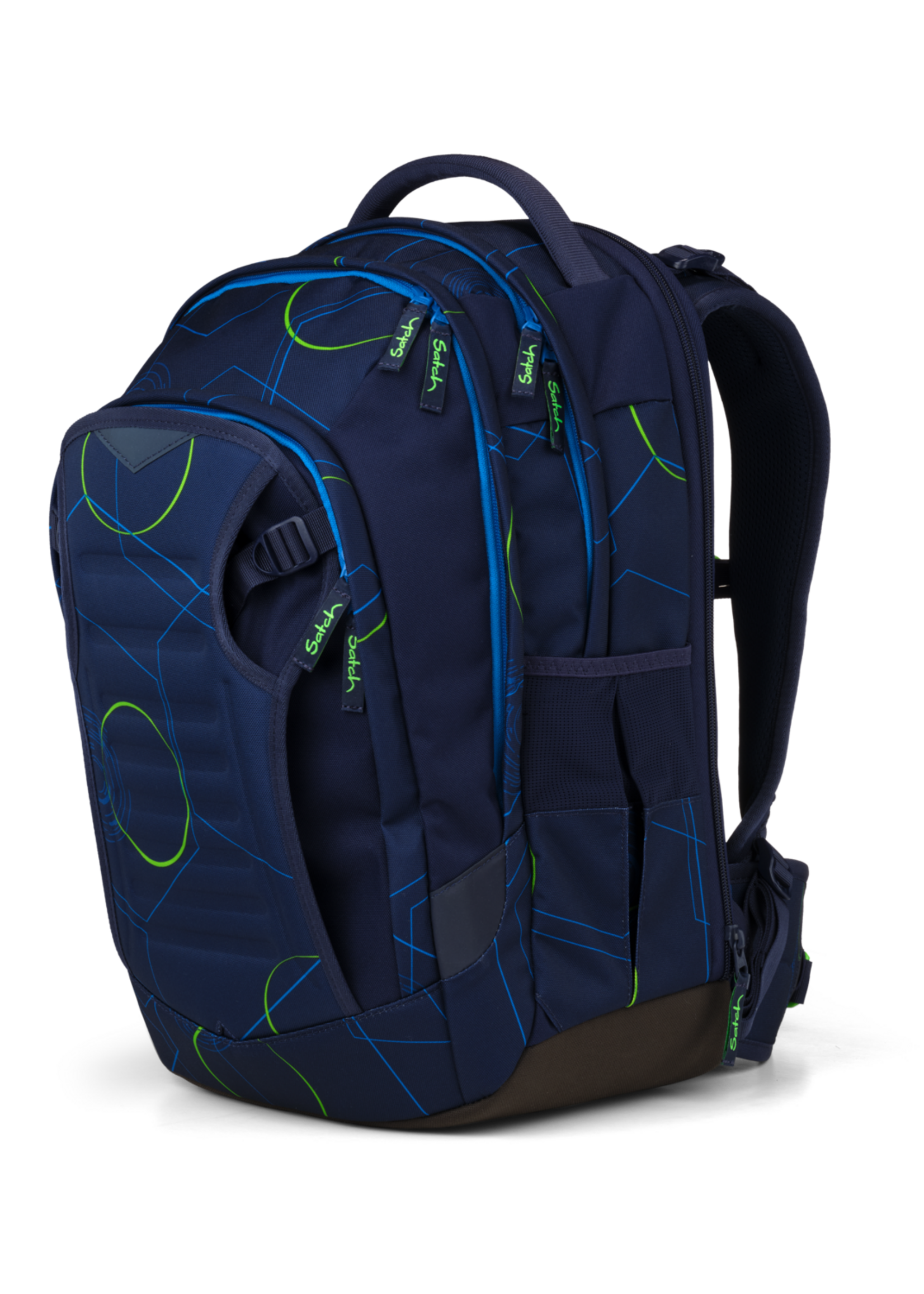 SATCH Match Plus Schulrucksack  Blue Tech