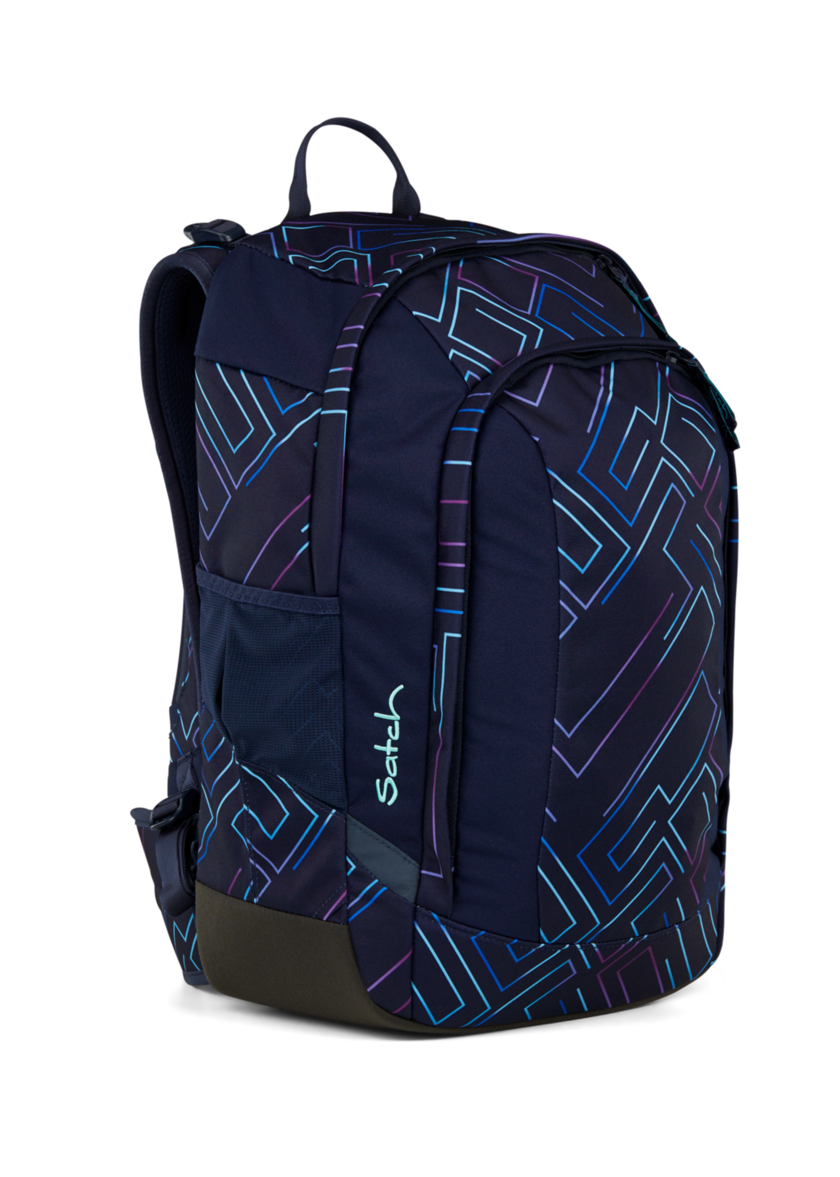 SATCH Air Schulrucksack Einzeln Purple Laser