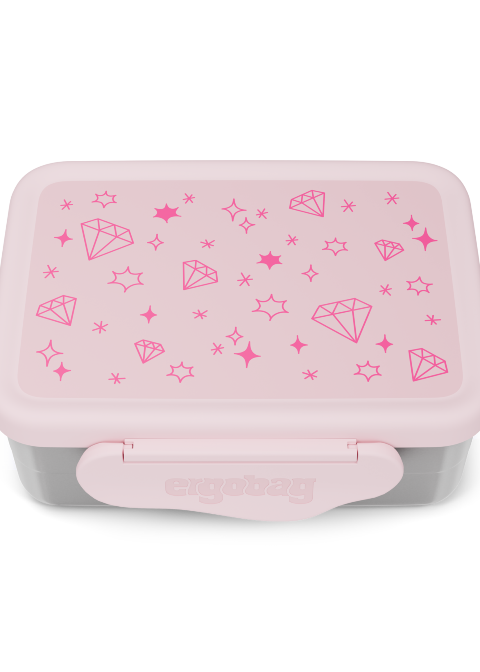 ERGOBAG Glitzer Edelstahl Brotdose