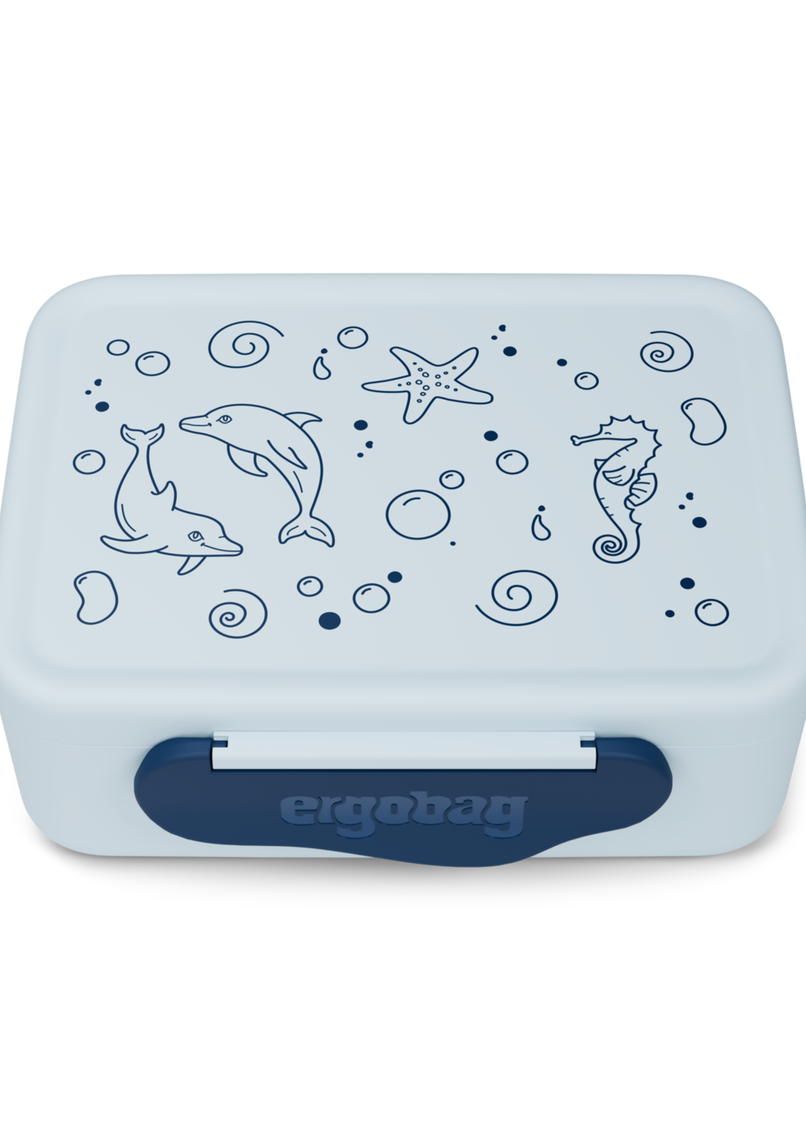 ERGOBAG Delfin Kunststoff Brotdose