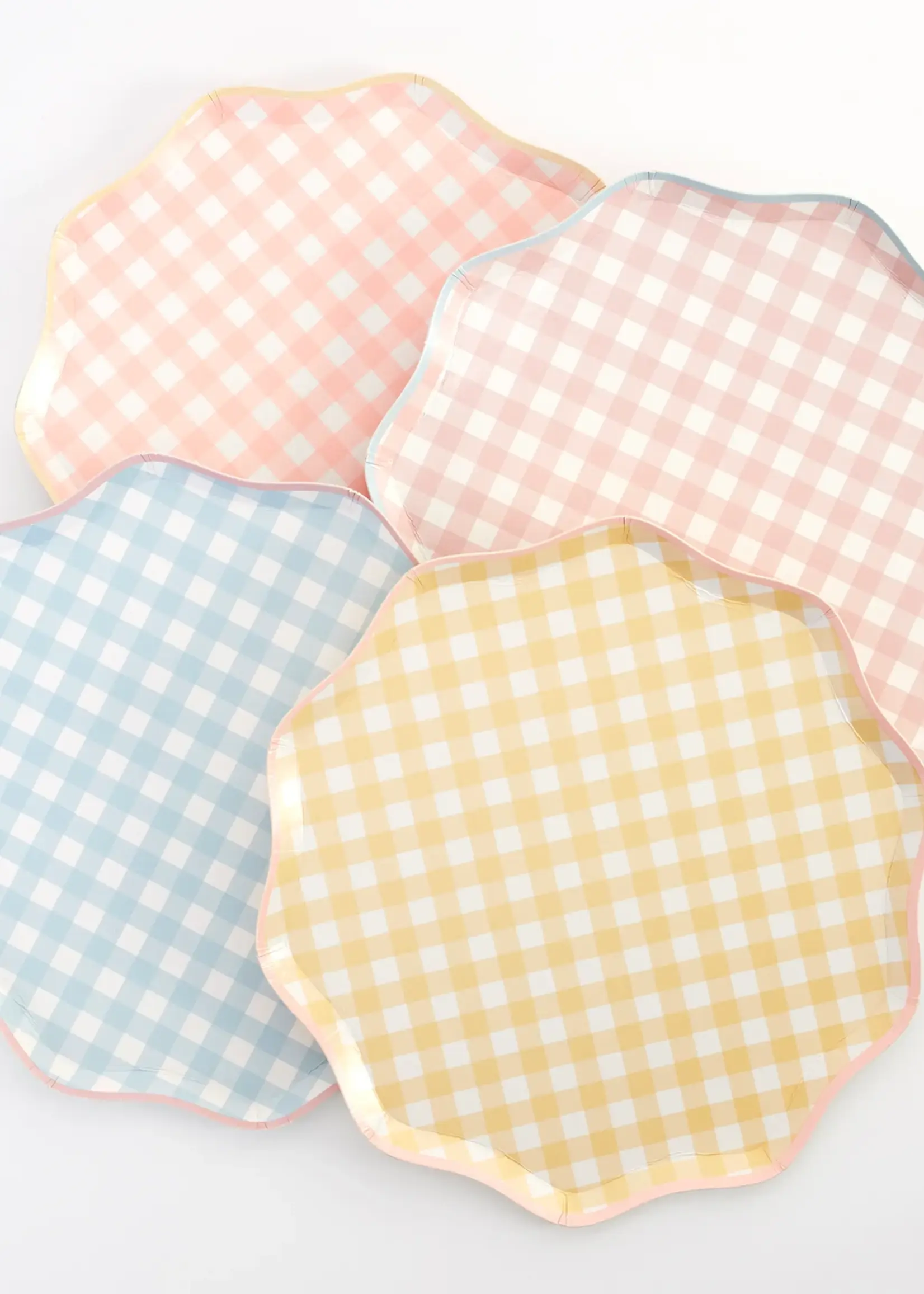 Meri Meri Gingham Dinner Plates