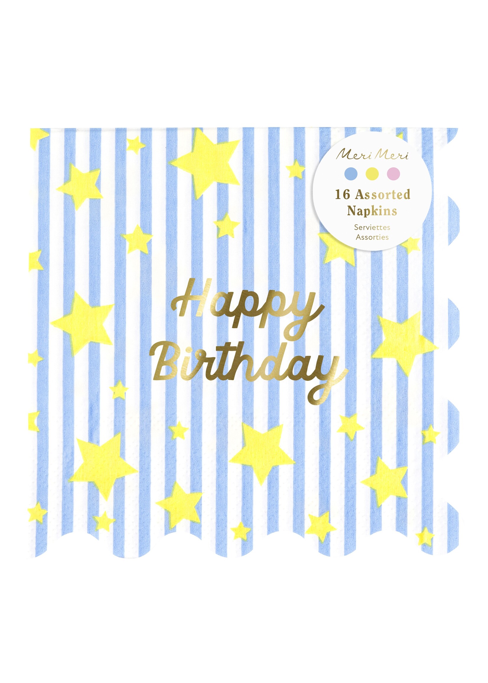 Meri Meri Bright Star Happy Birthday Lar