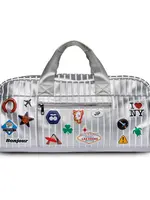Jeune Premier Caroline Weekend Bag - Jetsetter silver