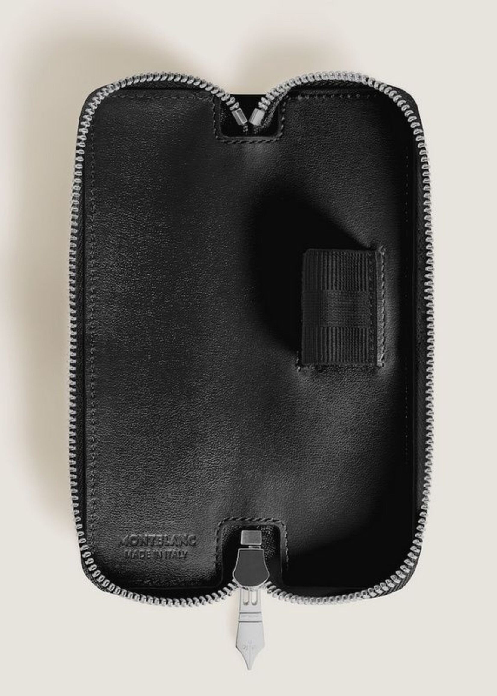 Montblanc MB MS 1 Pen Pouch bk zip