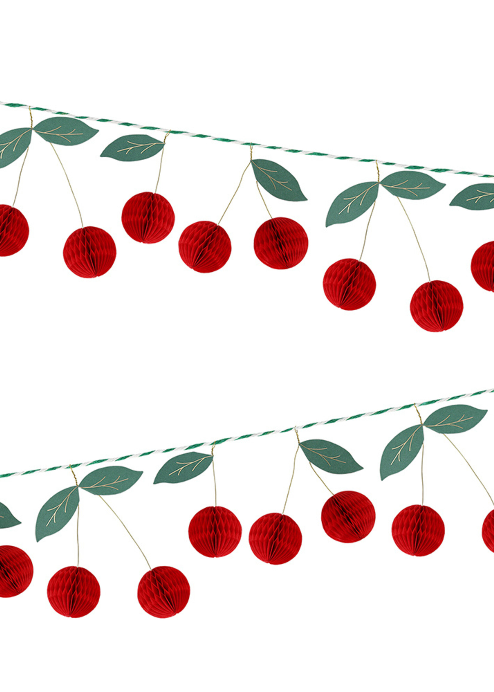 Meri Meri Cherry Honeycomb Garland