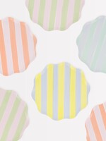 Meri Meri Pastel Stripe Side Plates