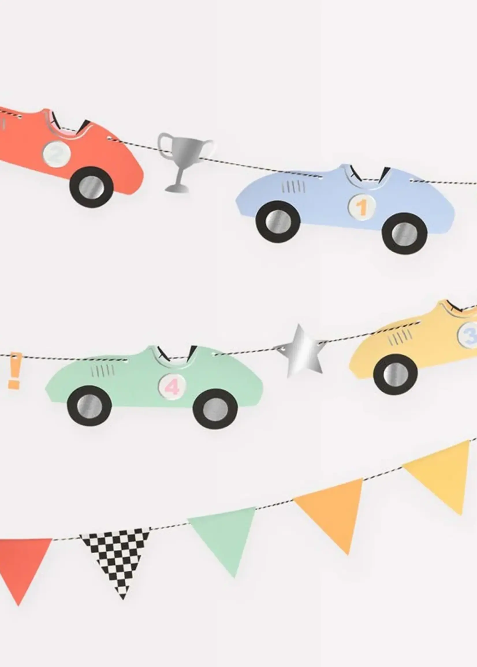 Meri Meri Race Cars Garland
