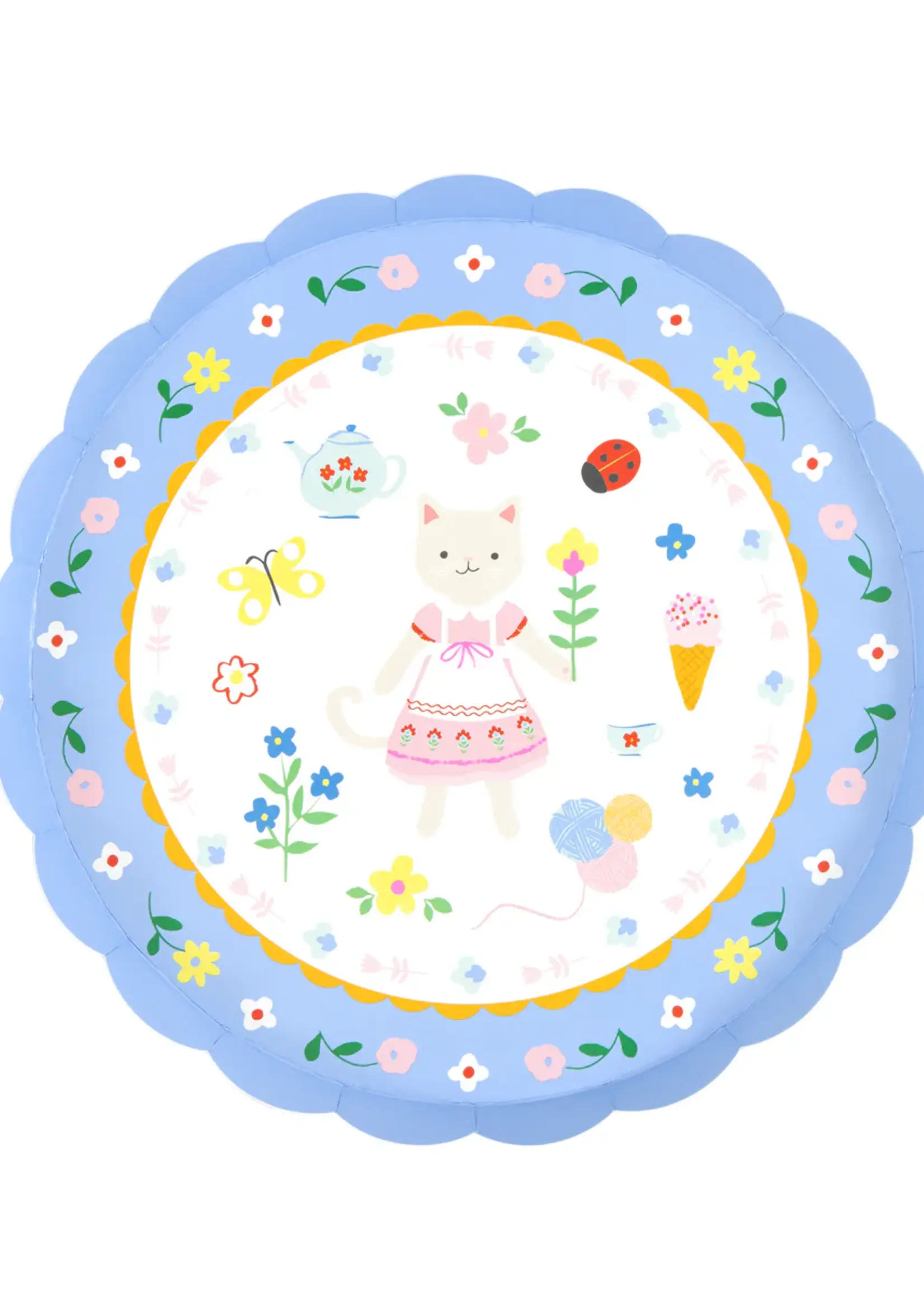 Meri Meri Kitten Club Side Plates (x 8)