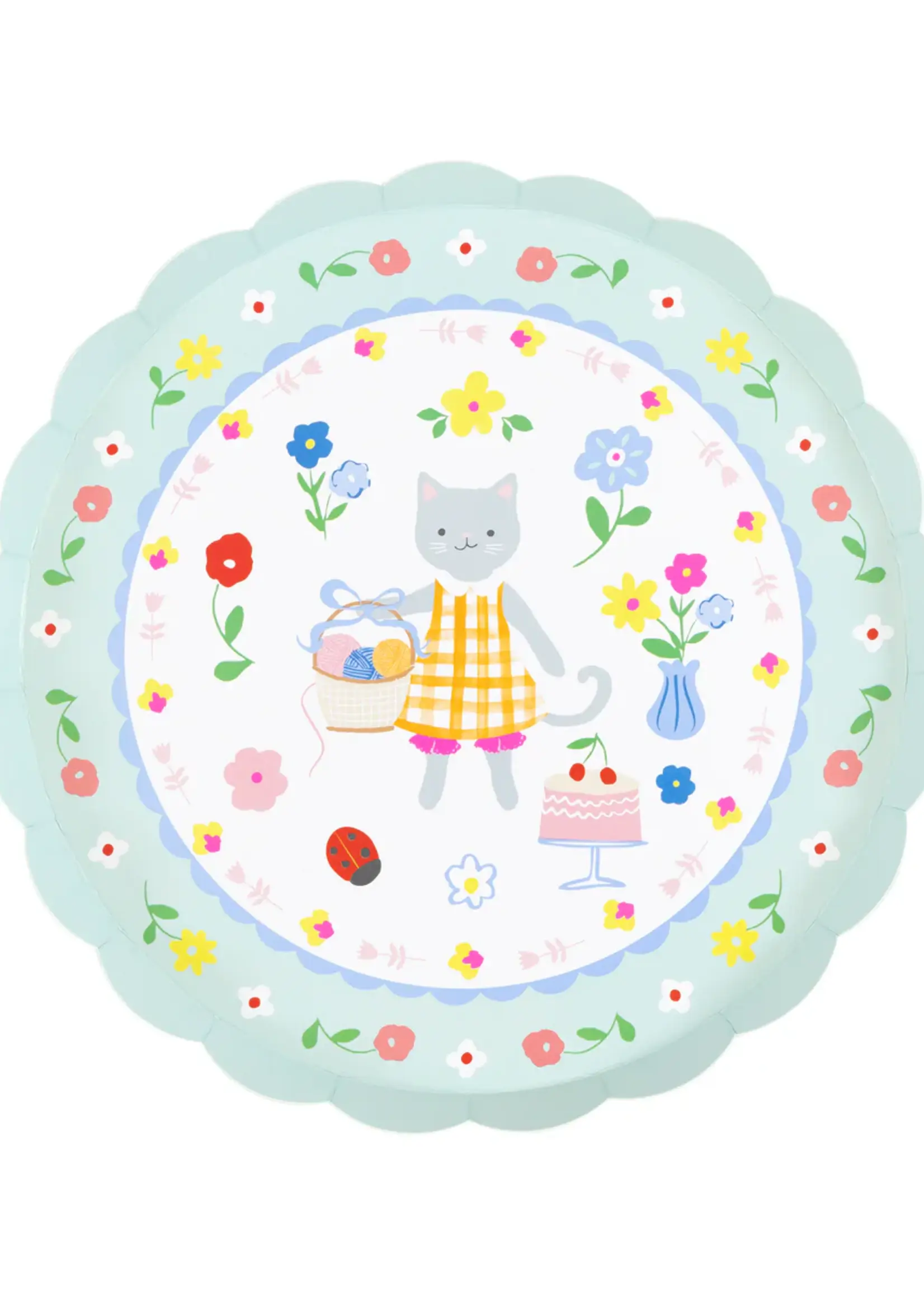 Meri Meri Kitten Club Side Plates (x 8)