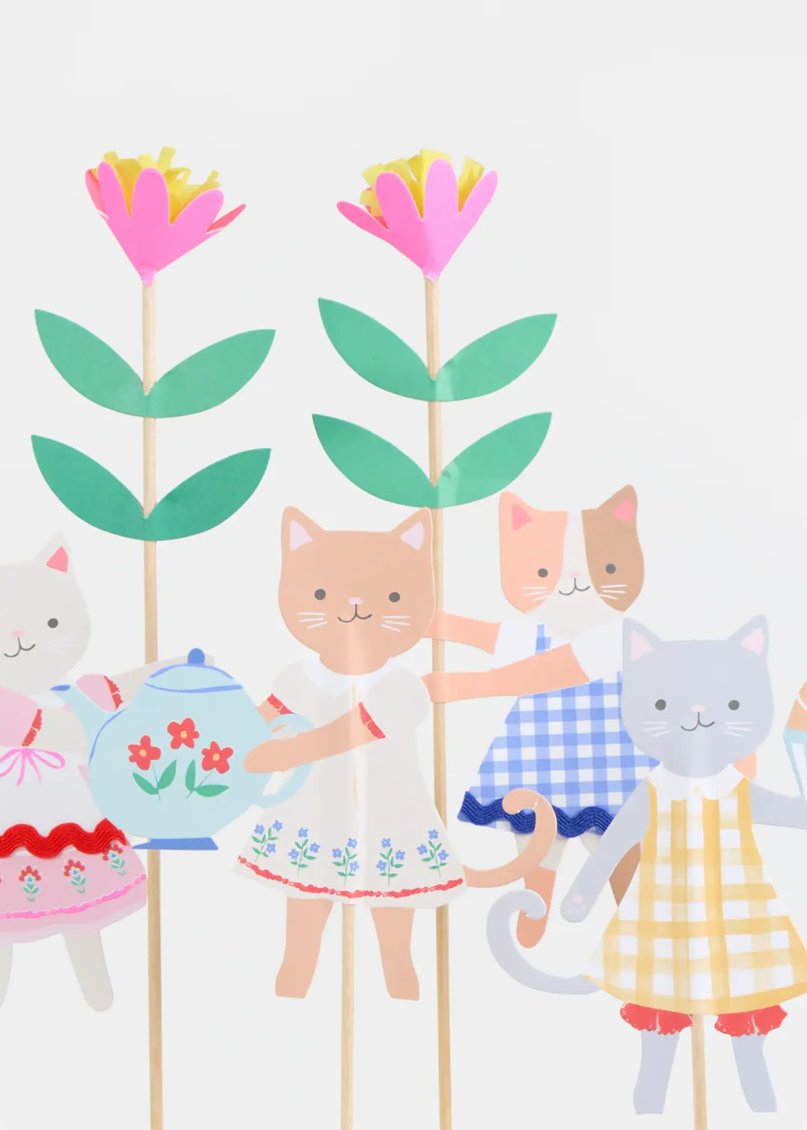 Meri Meri Kitten Club Cake Toppers (x 4)