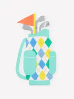 Meri Meri Golf Bag Shaped Napkins