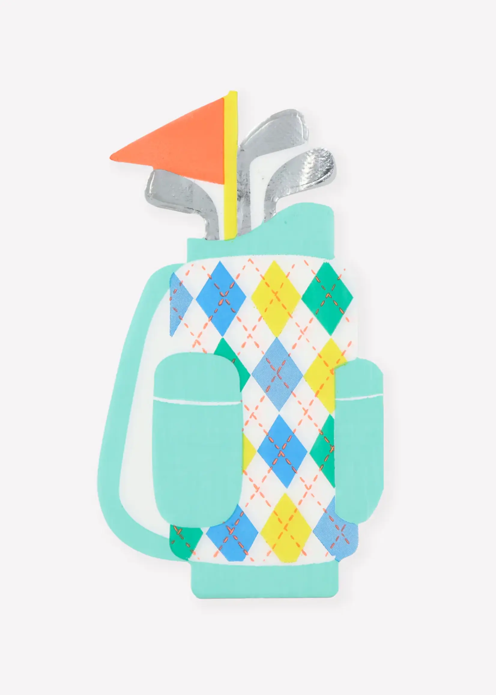 Meri Meri Golf Bag Shaped Napkins