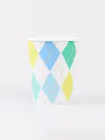 Meri Meri Argyle Cups (x 8)