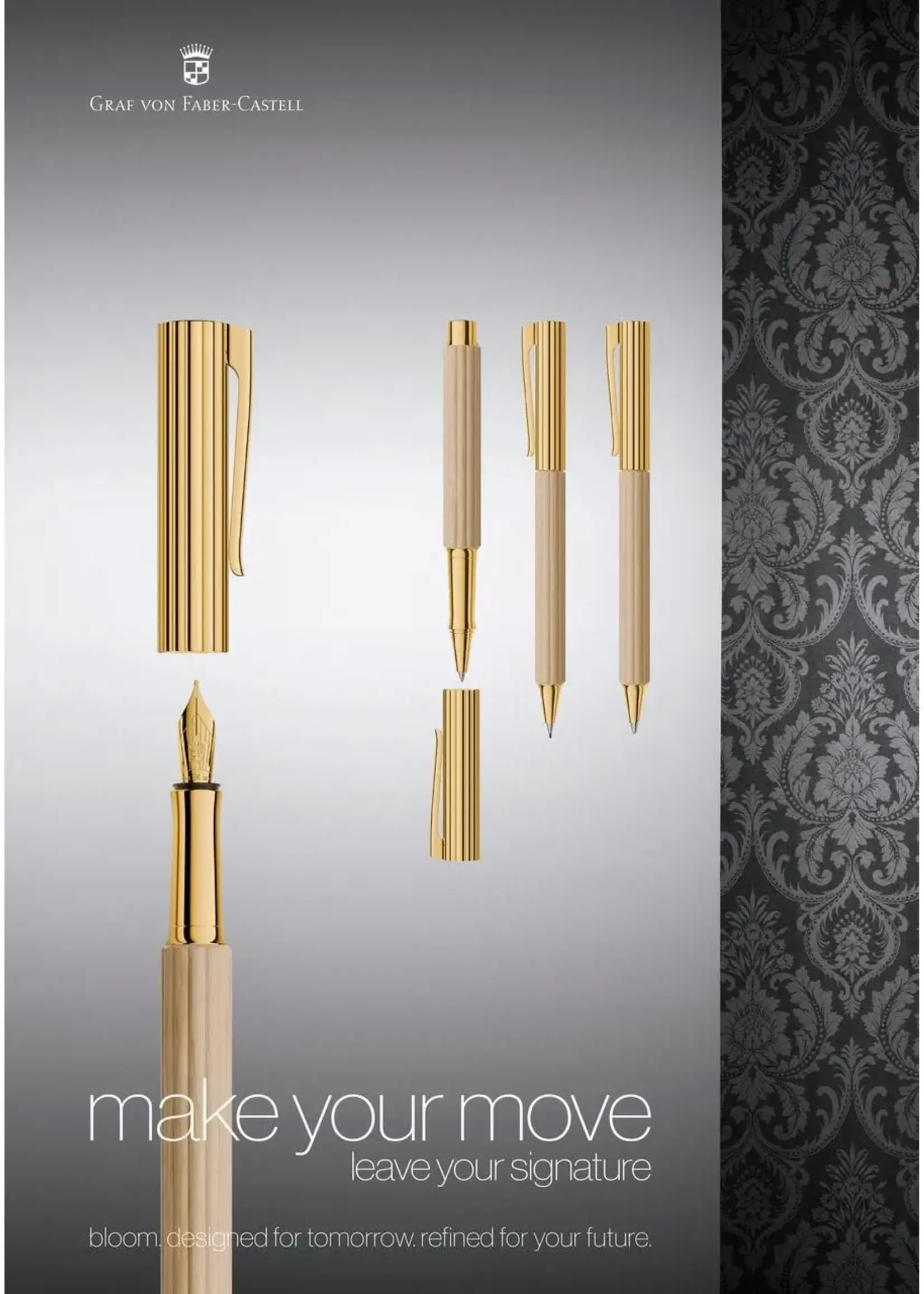 Graf von Faber-Castell Bloom Drehkugelschreiber Hainbuche