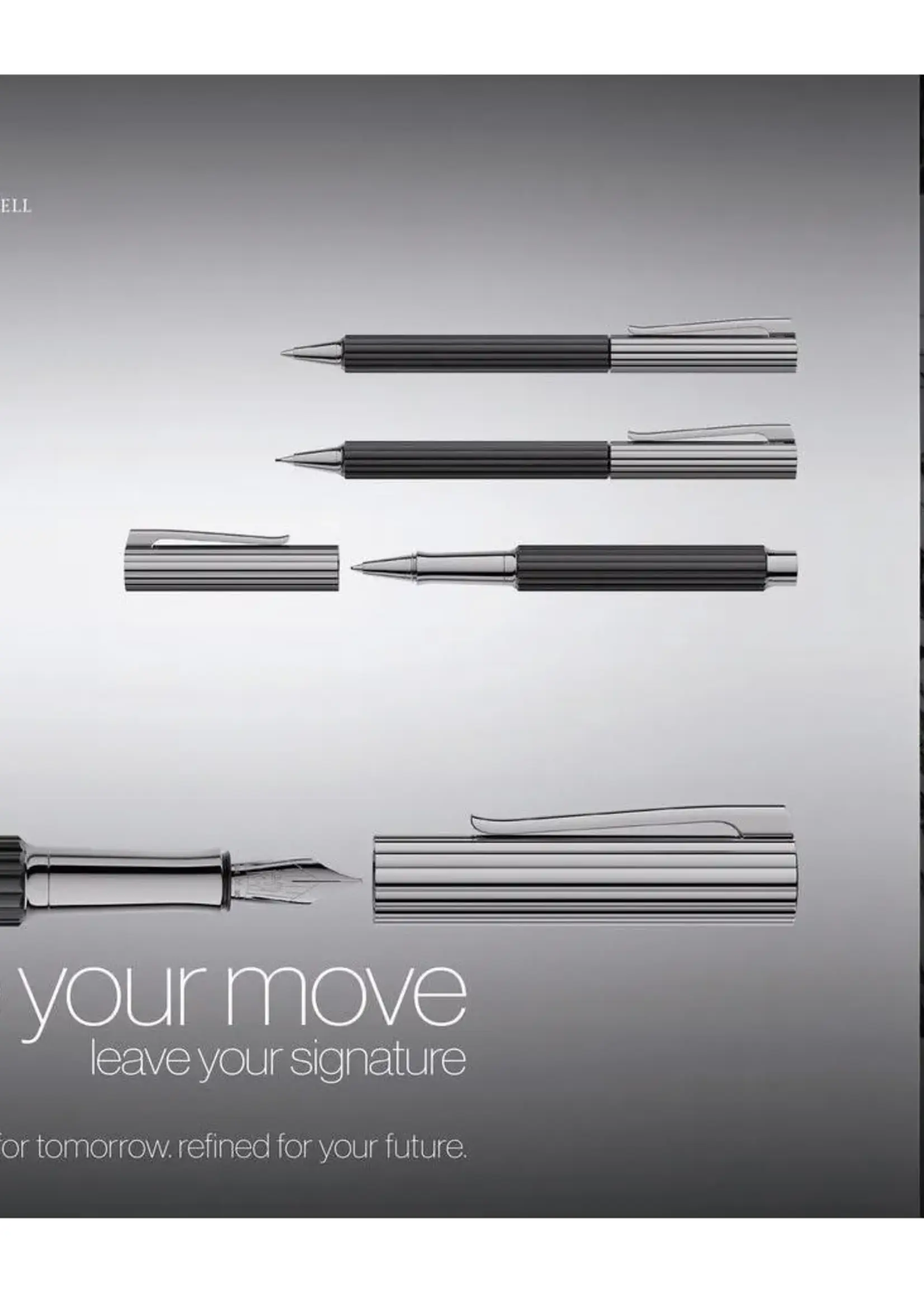 Graf von Faber-Castell Tintenroller Bloom Ebenholz