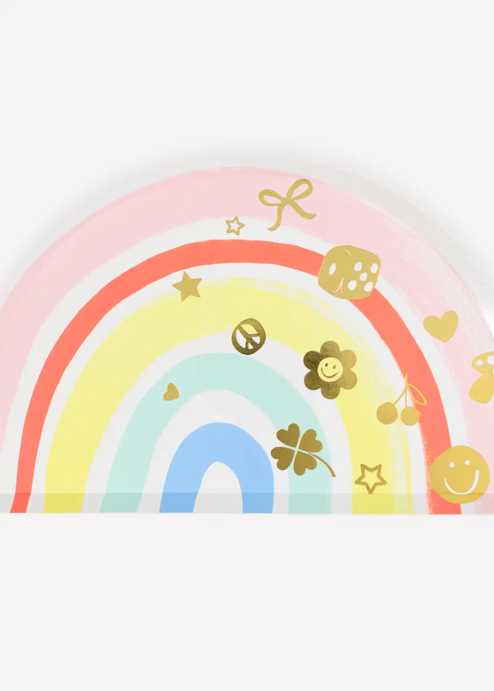 Meri Meri Charm Party Rainbow Plates
