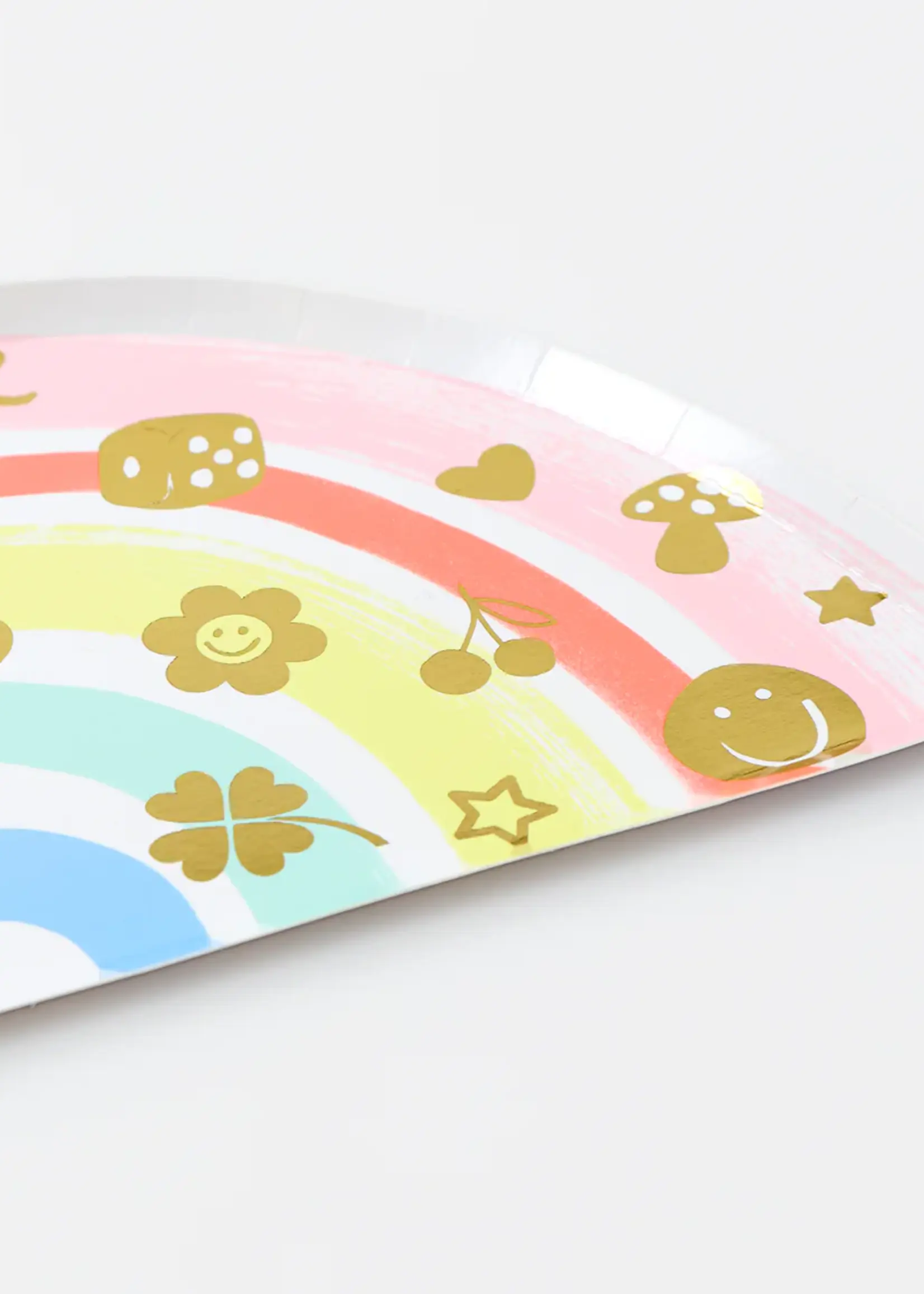 Meri Meri Charm Party Rainbow Plates