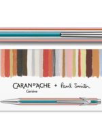 Caran d'Ache Kugelschreiber 849™ Paul Smith Silbergrau