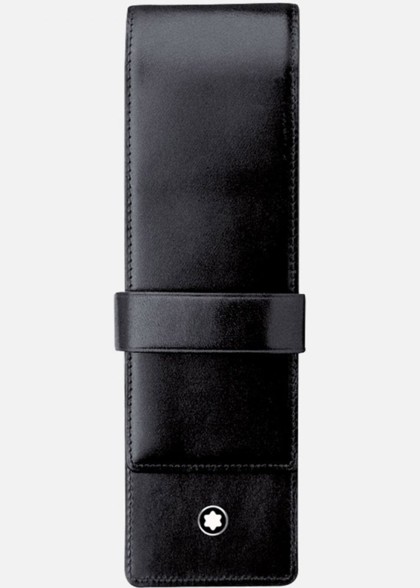 Montblanc Meisterstück 2 Pen Pouch Clasp Black