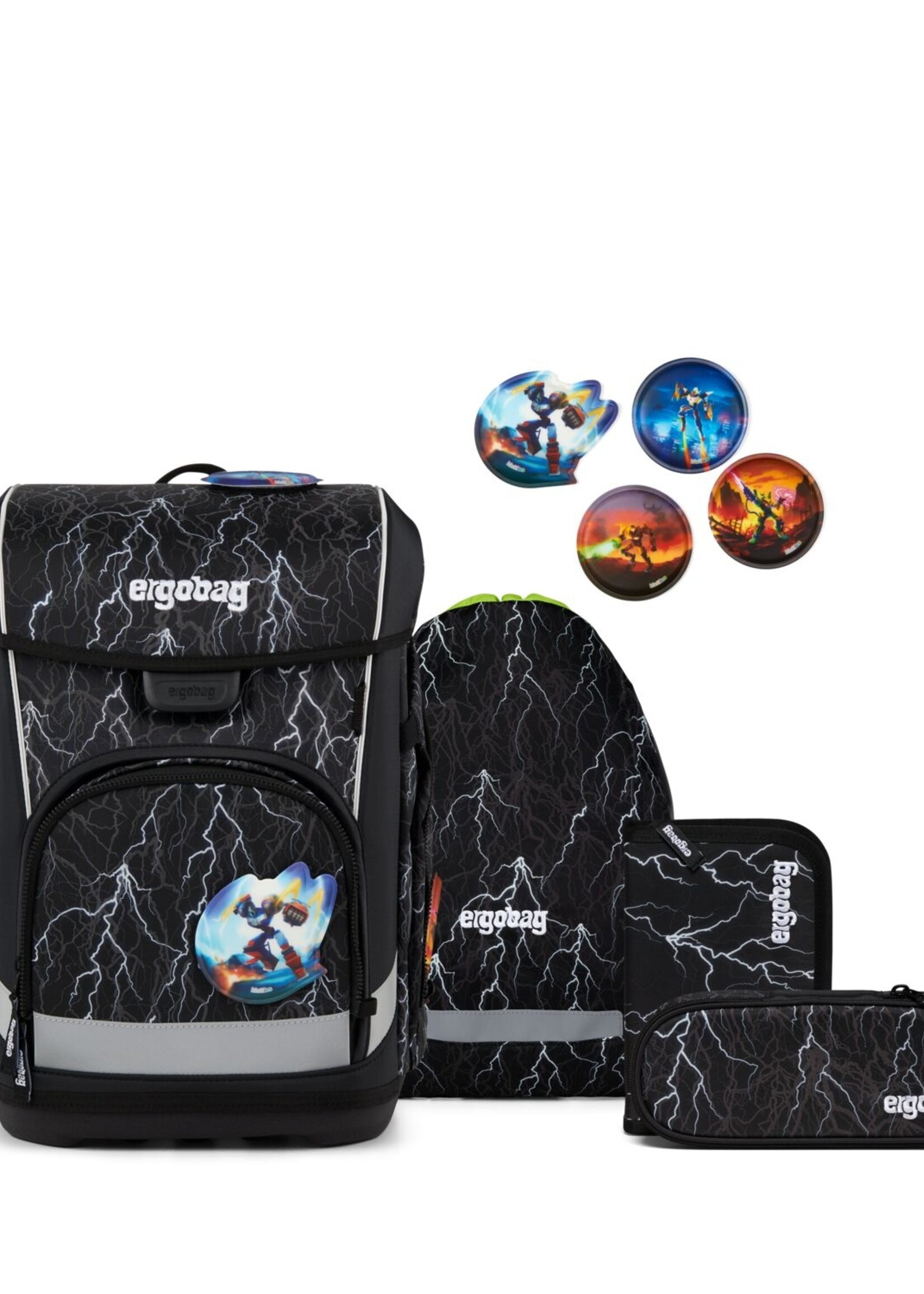 ERGOBAG Cubo Light Schultaschen-Set