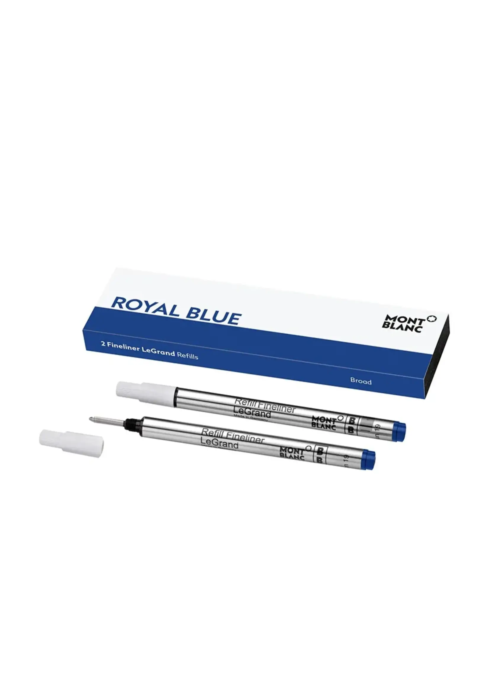 Montblanc Montblanc Fineliner LeGrand Refill Broad Blue (2 pcs)