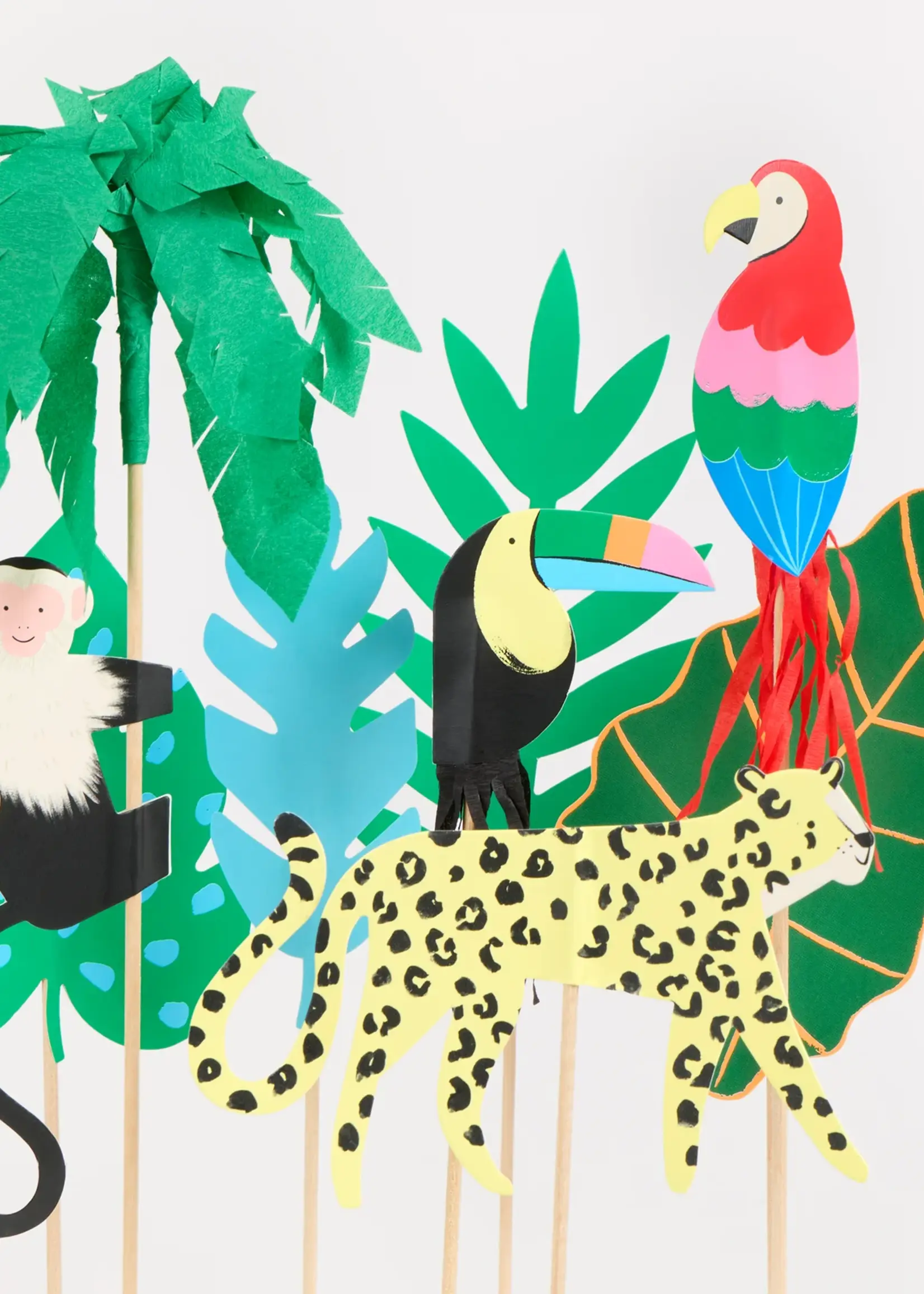 Meri Meri Jungle Jamboree Cake Toppers