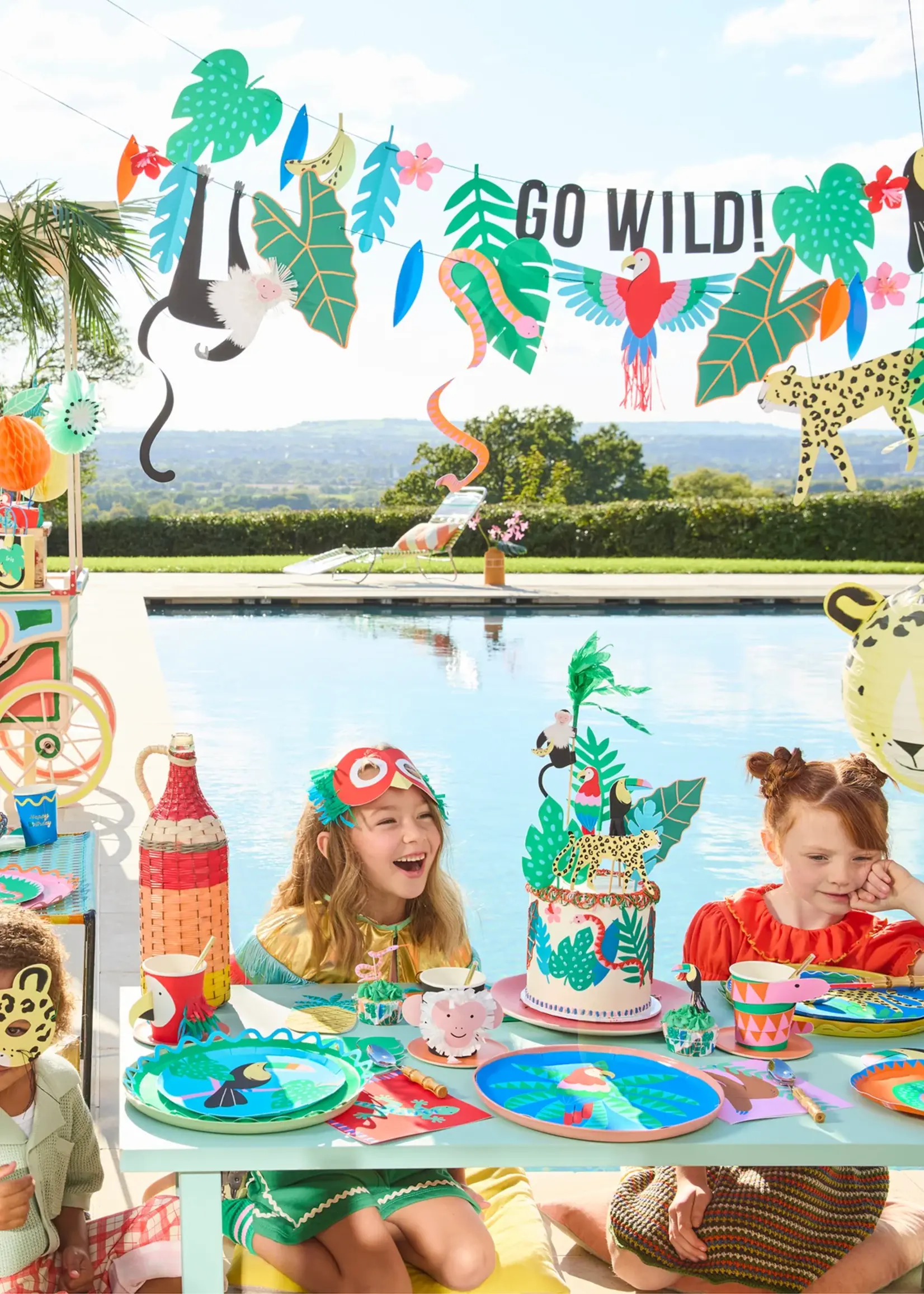 Meri Meri Jungle Jamboree Cake Toppers