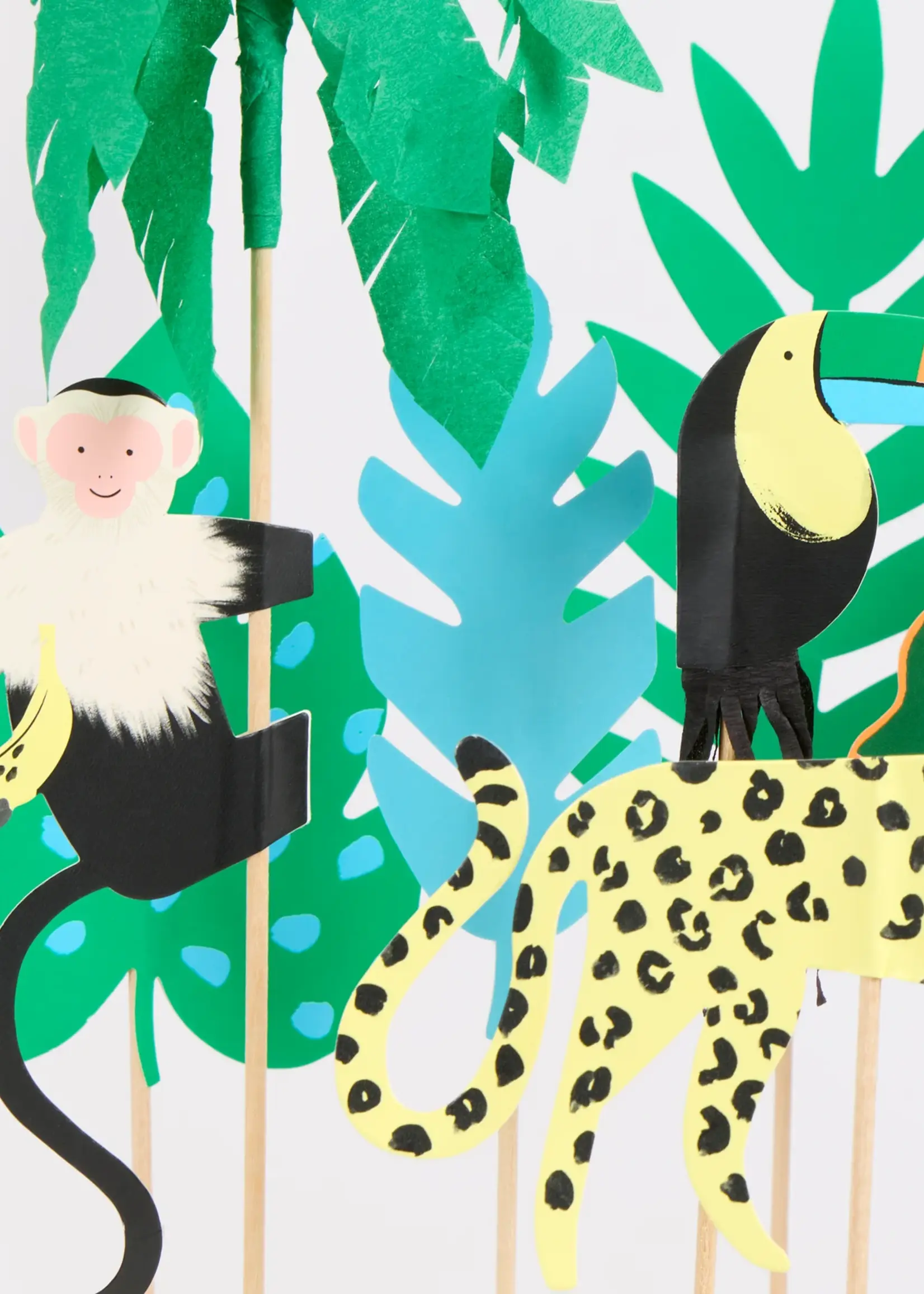 Meri Meri Jungle Jamboree Cake Toppers