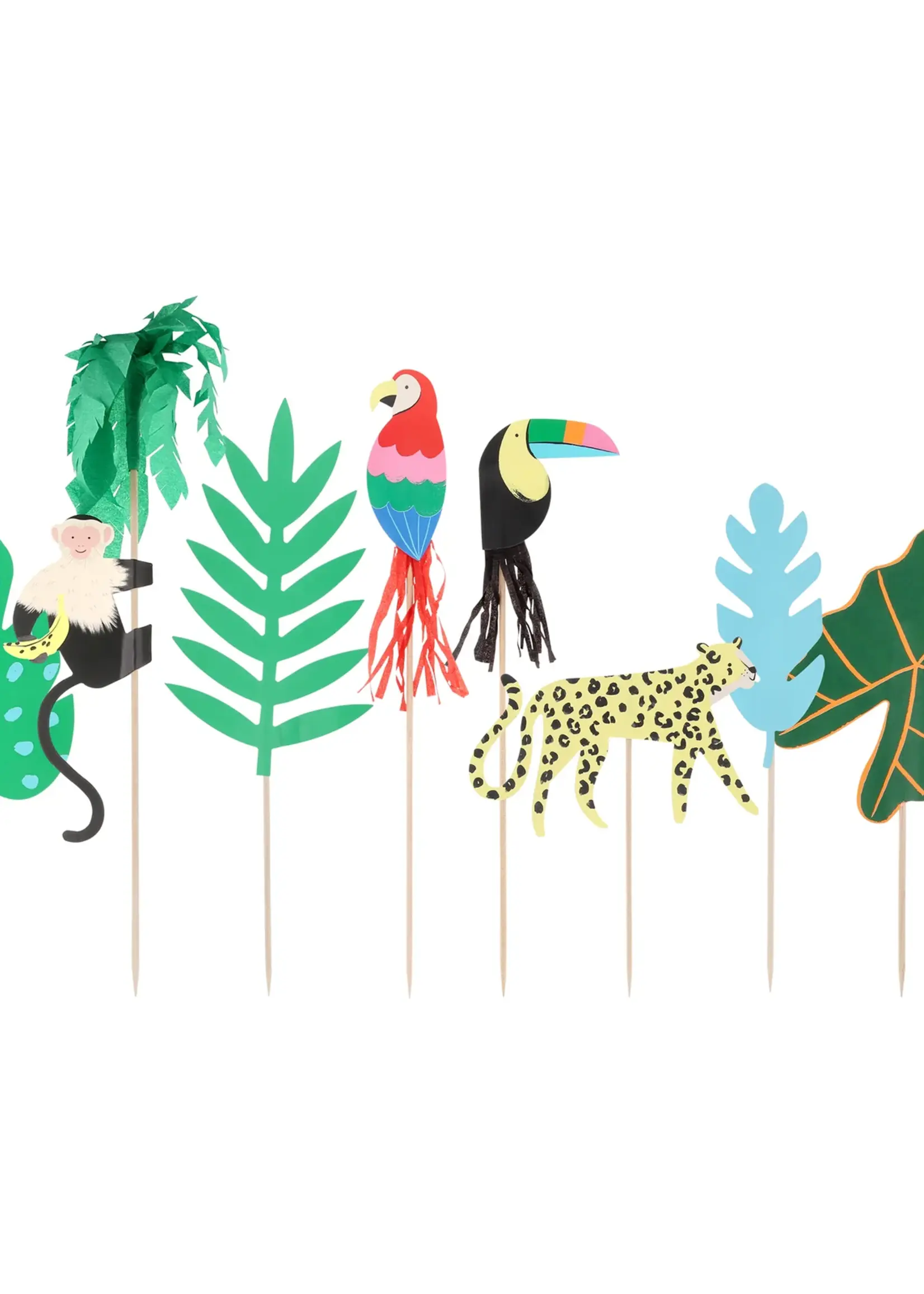 Meri Meri Jungle Jamboree Cake Toppers