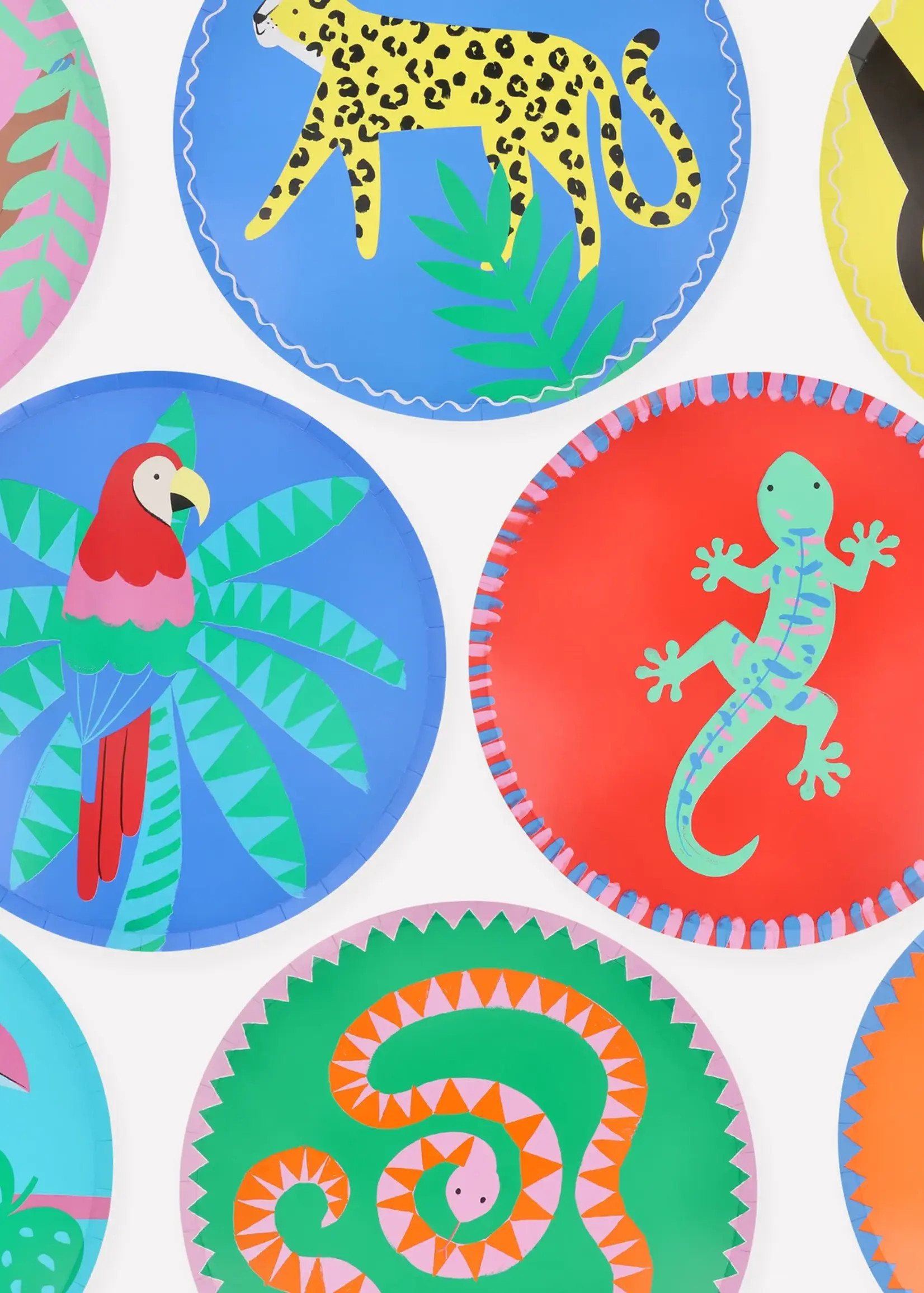 Meri Meri Jungle Jamboree Plates
