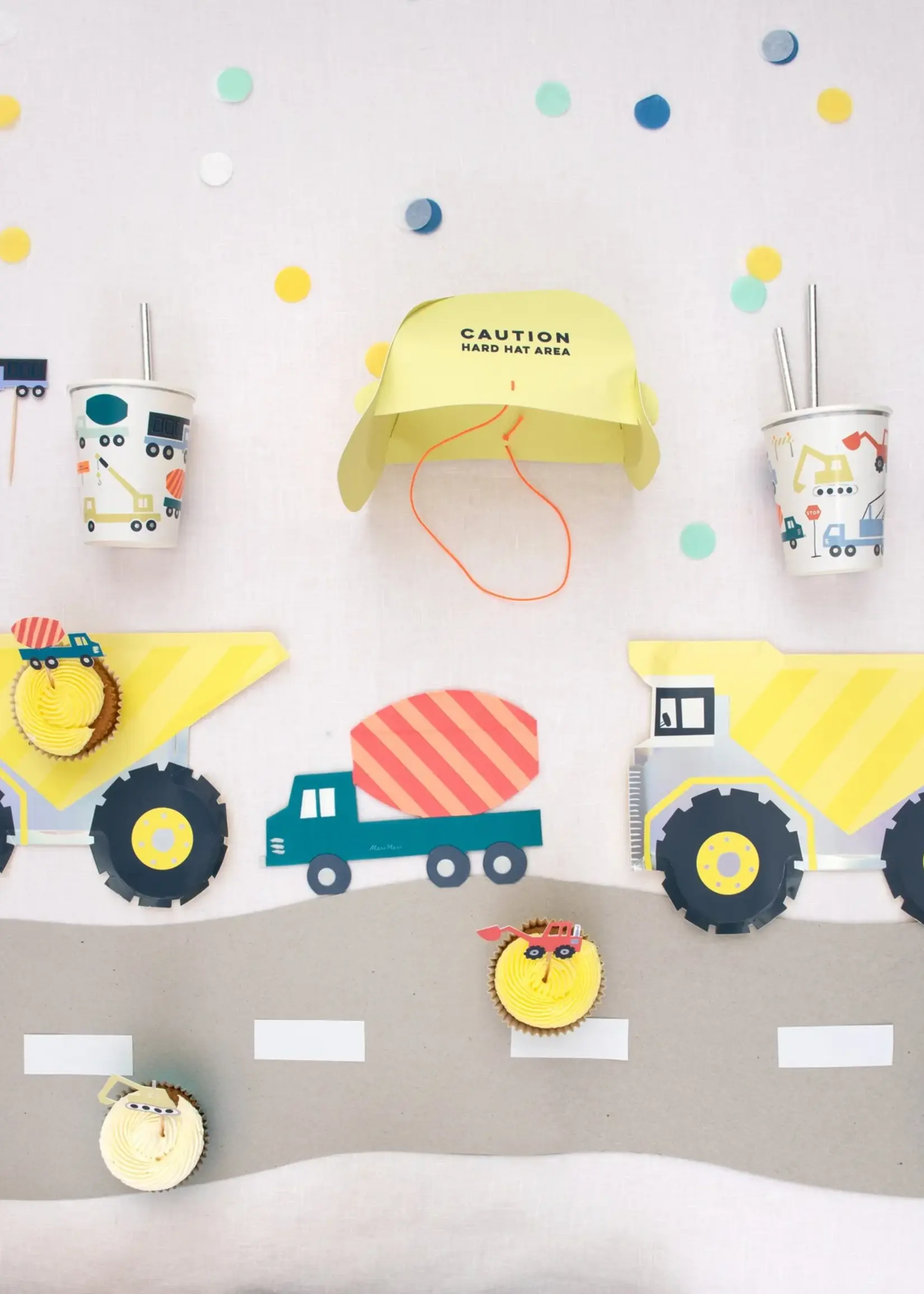 Meri Meri Construction Cups