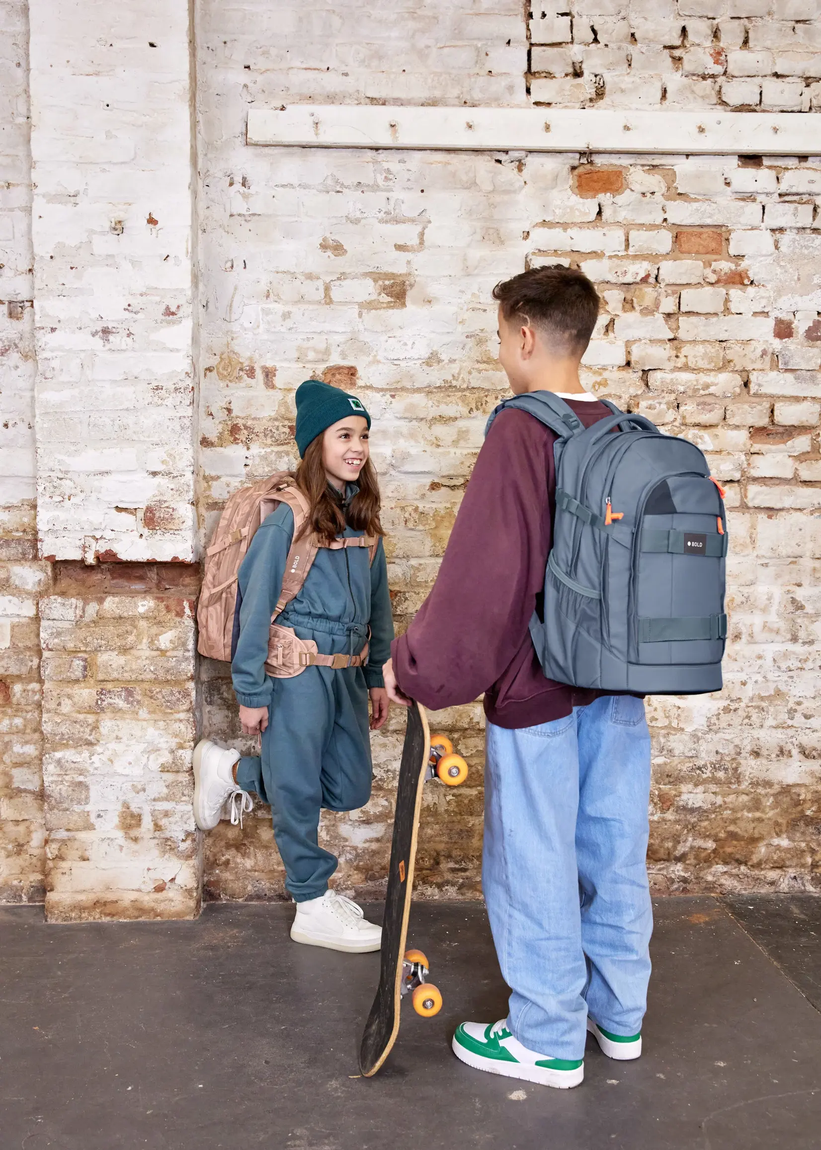 Lässig Fashion School Backpack Origin Bold bl