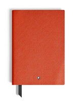 Montblanc Notizbuch Sartorial Mittelgroß Liniert Tangerine