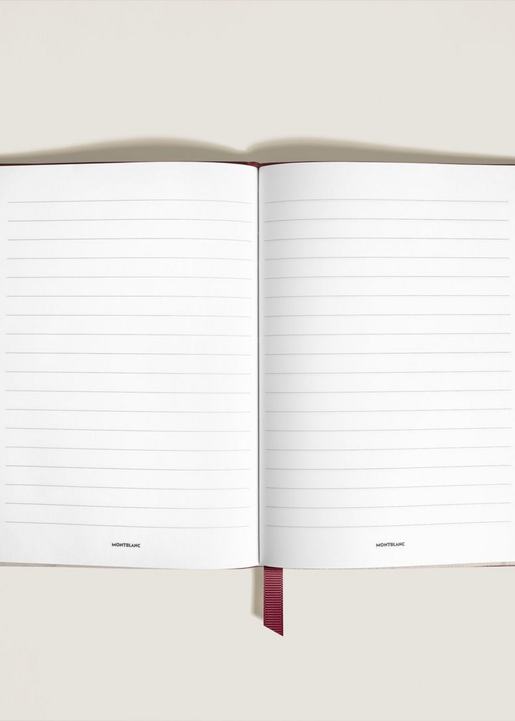 MONTBLANC Notizbuch Sartorial Mittelgroß Liniert Cassis