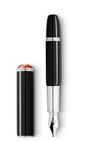 Montblanc Heritage Rouge et Noir Baby Füllfederhalter Schwarz M