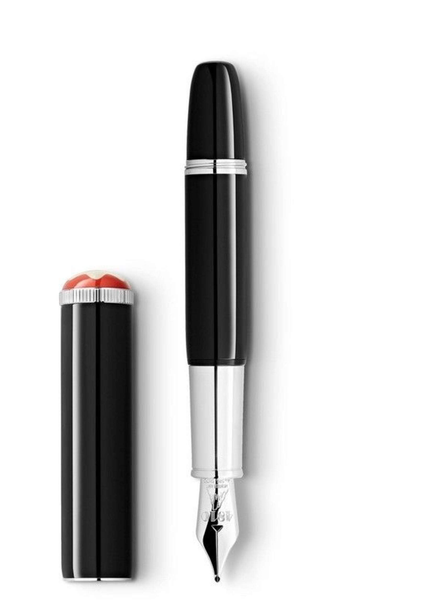 MONTBLANC Heritage Rouge et Noir Baby Füllfederhalter Schwarz M