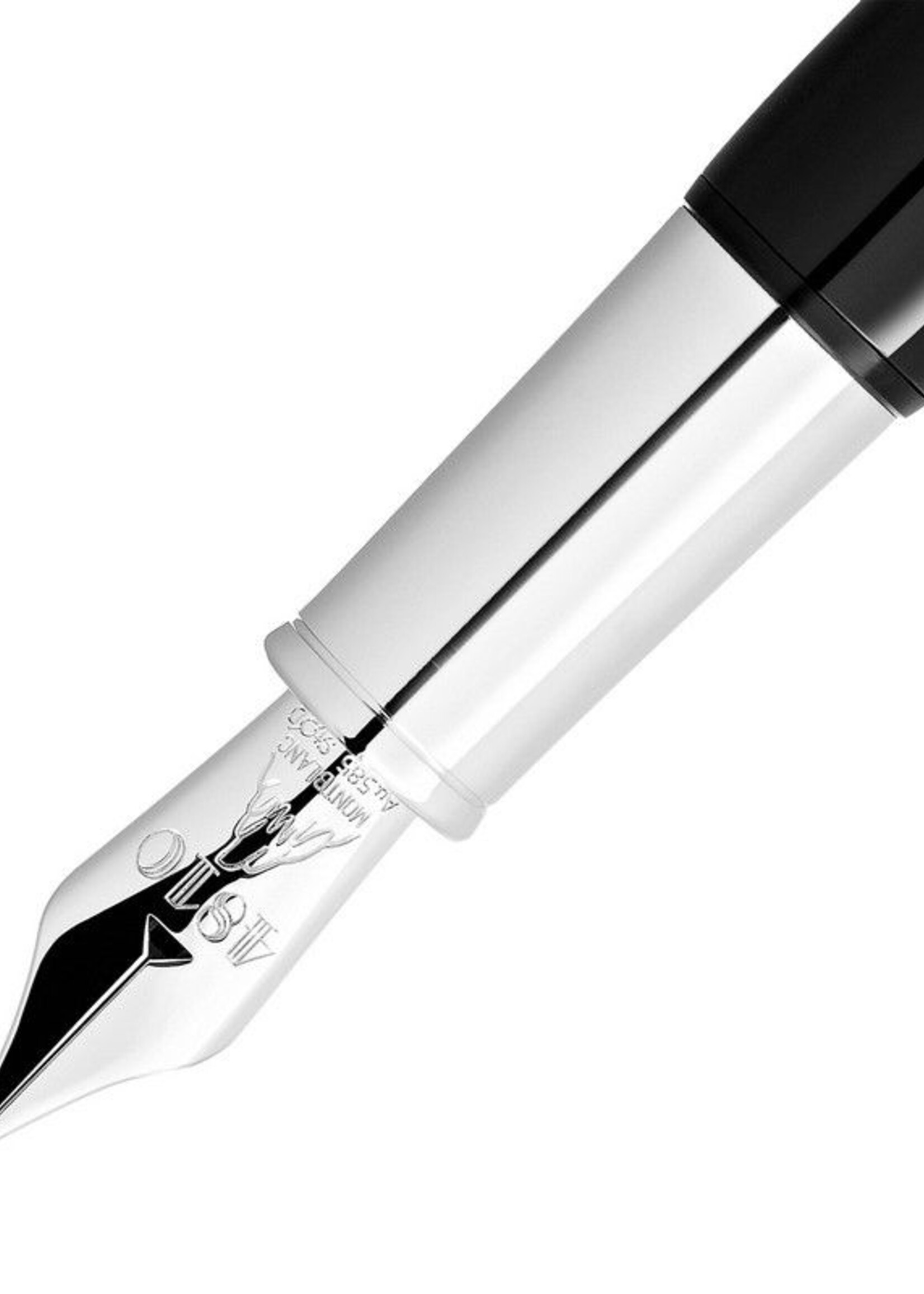 MONTBLANC Heritage Rouge et Noir Baby Füllfederhalter Schwarz M