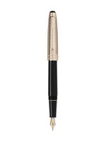 Montblanc Meisterstück Doué Geometry Champagne Gold-Coated Classique Füllfederhalter