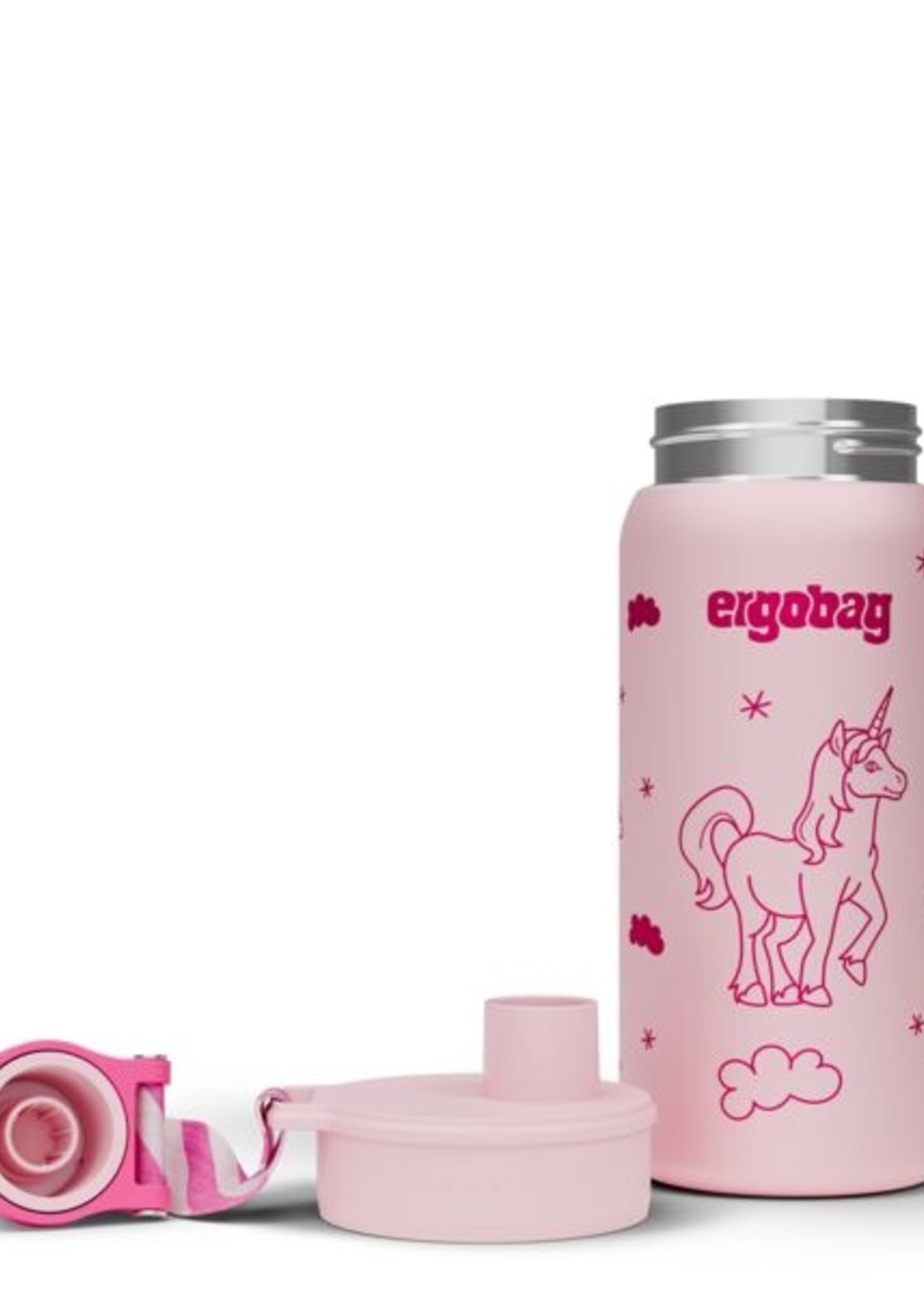 ERGOBAG Einhorn Edelstahl Trinkflasche