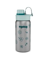ERGOBAG Blumen Edelstahl Trinkflasche