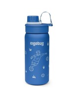 ERGOBAG Fußball Edelstahl Trinkflasche