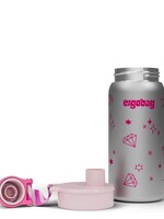 ERGOBAG Glitzer Edelstahl Trinkflasche