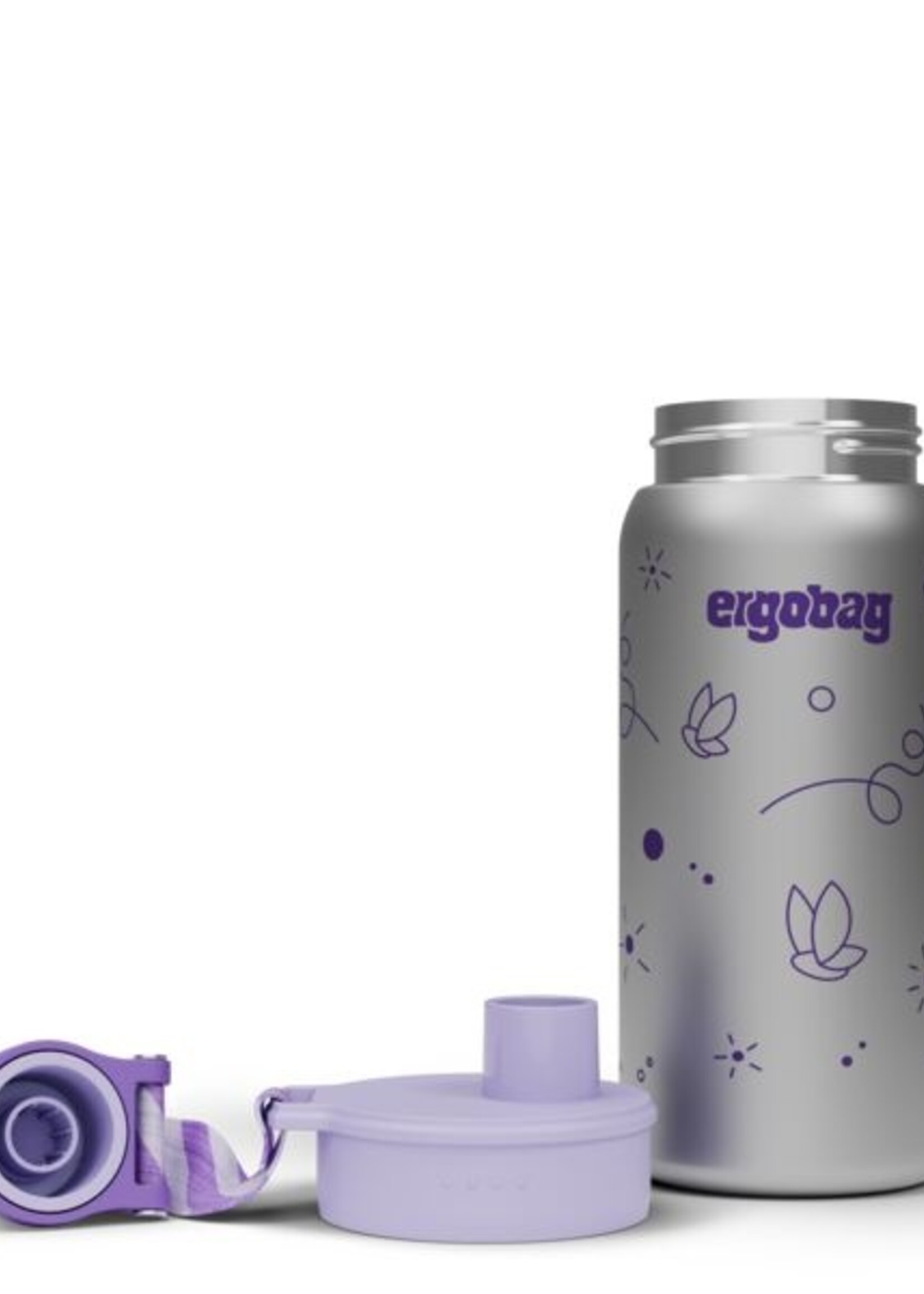 ERGOBAG Schmetterling Edelstahl Trinkf