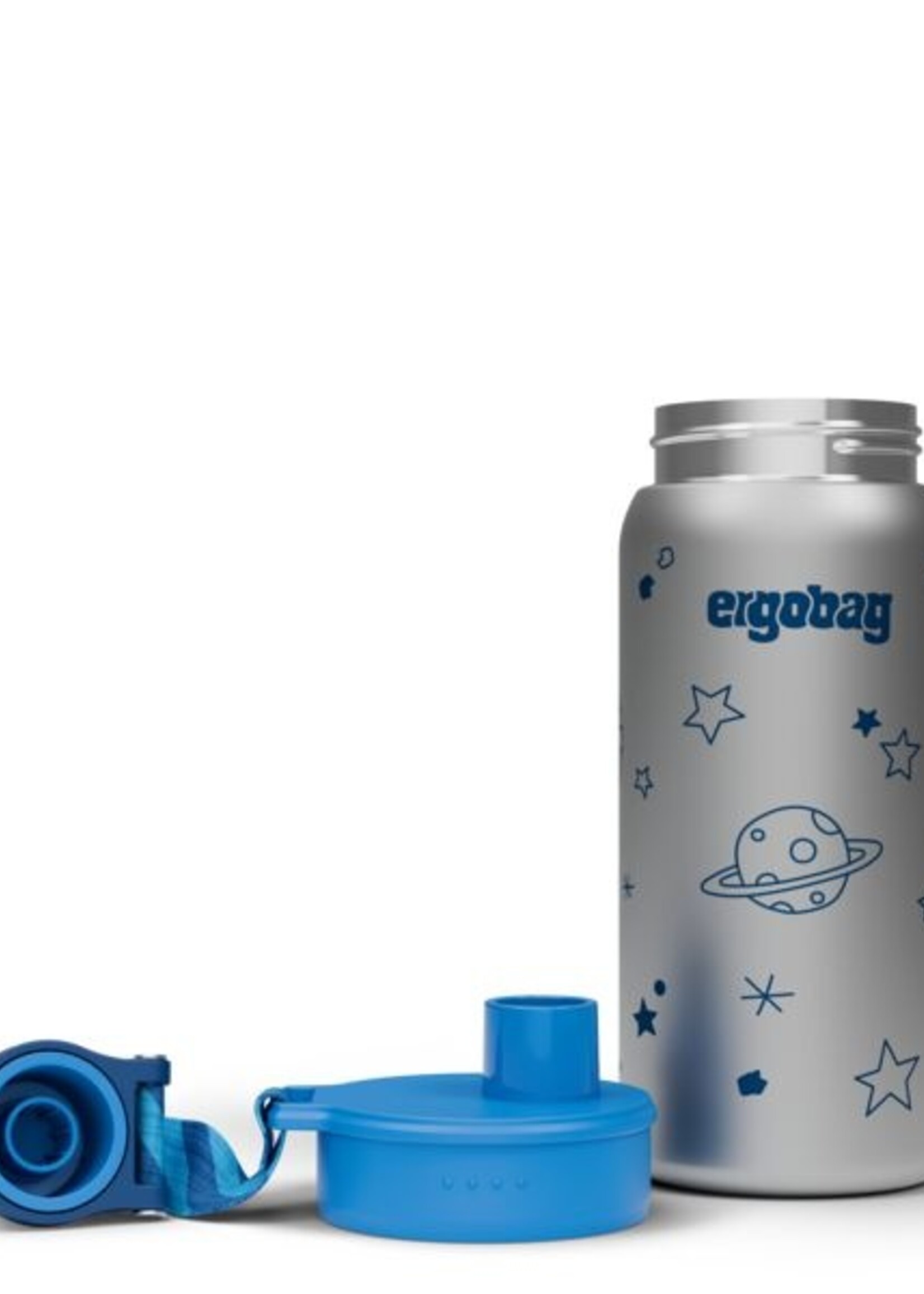 ERGOBAG Sterne Edelstahl Trinkflasche