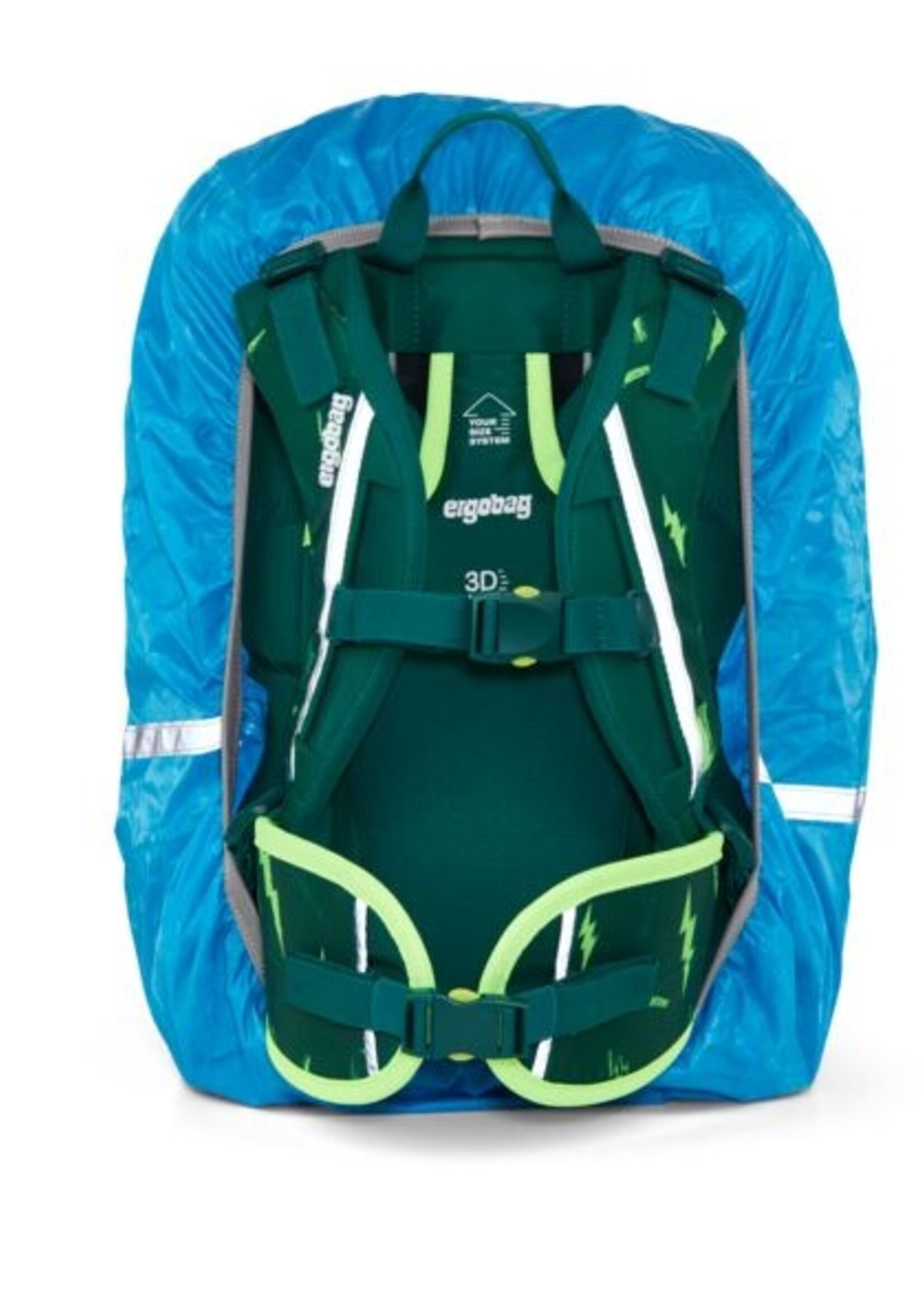 ERGOBAG Blau Regencape