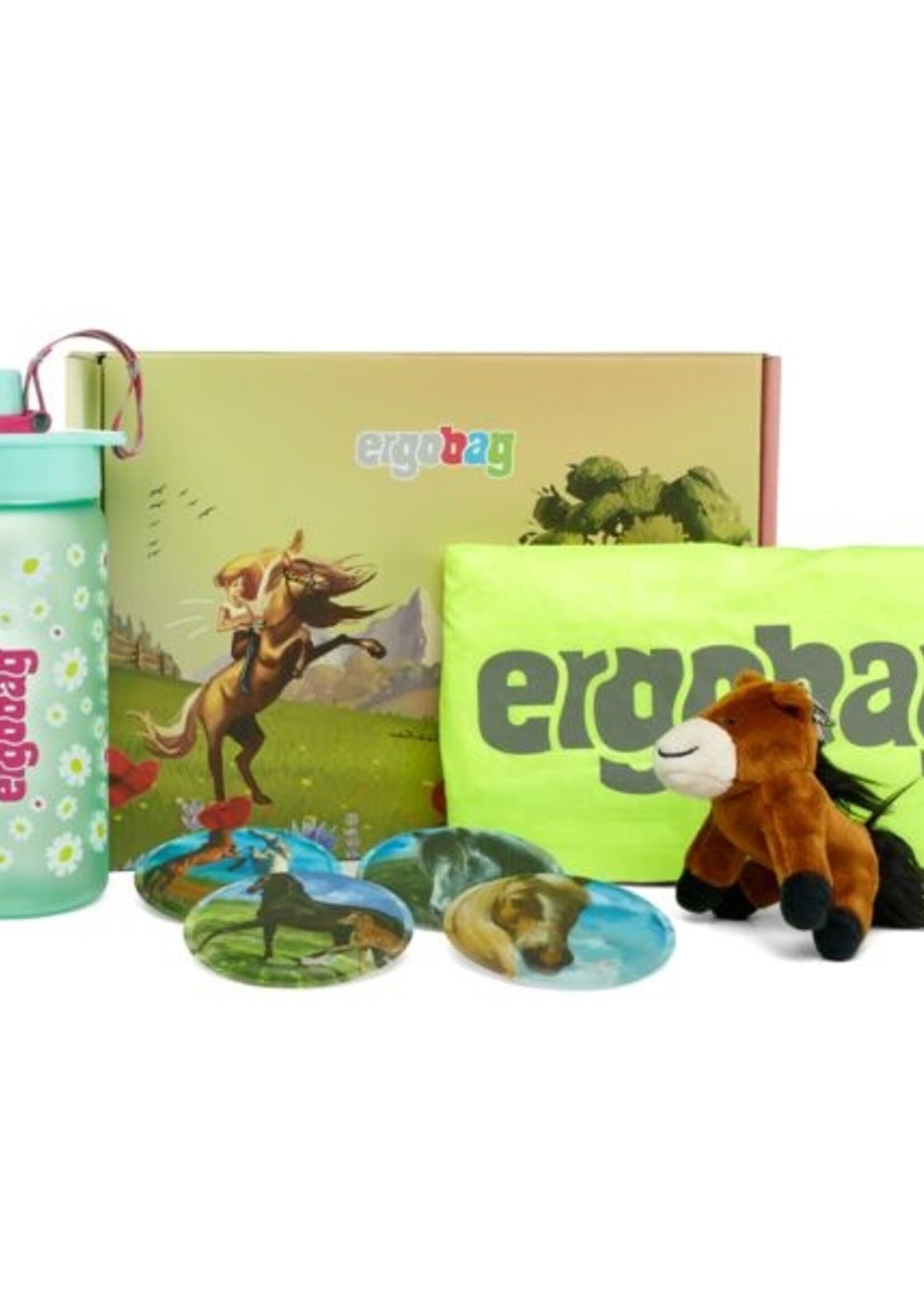 ERGOBAG Fan Box Pferde