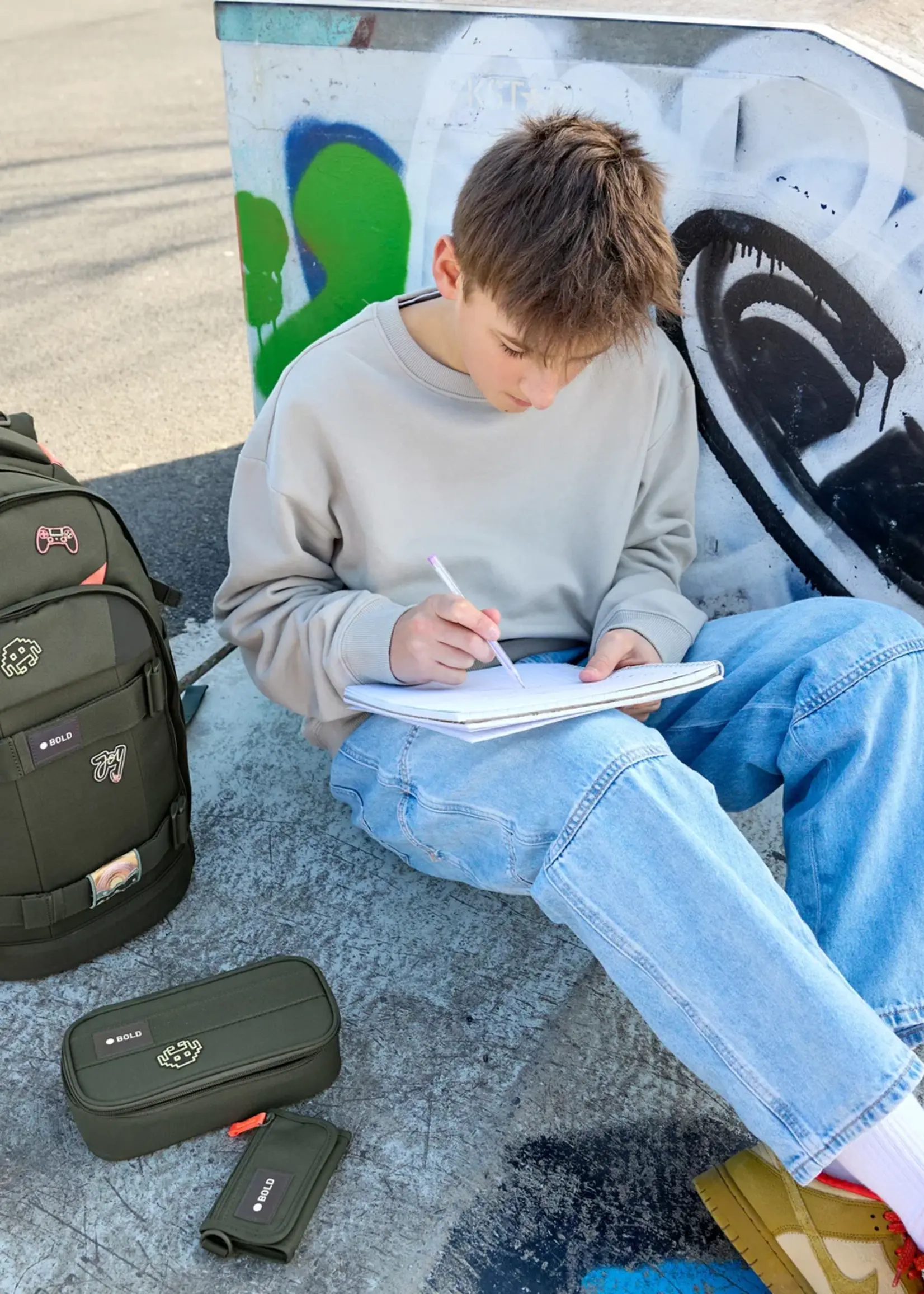 Lässig Fashion School Spacy Pencil Case Bold