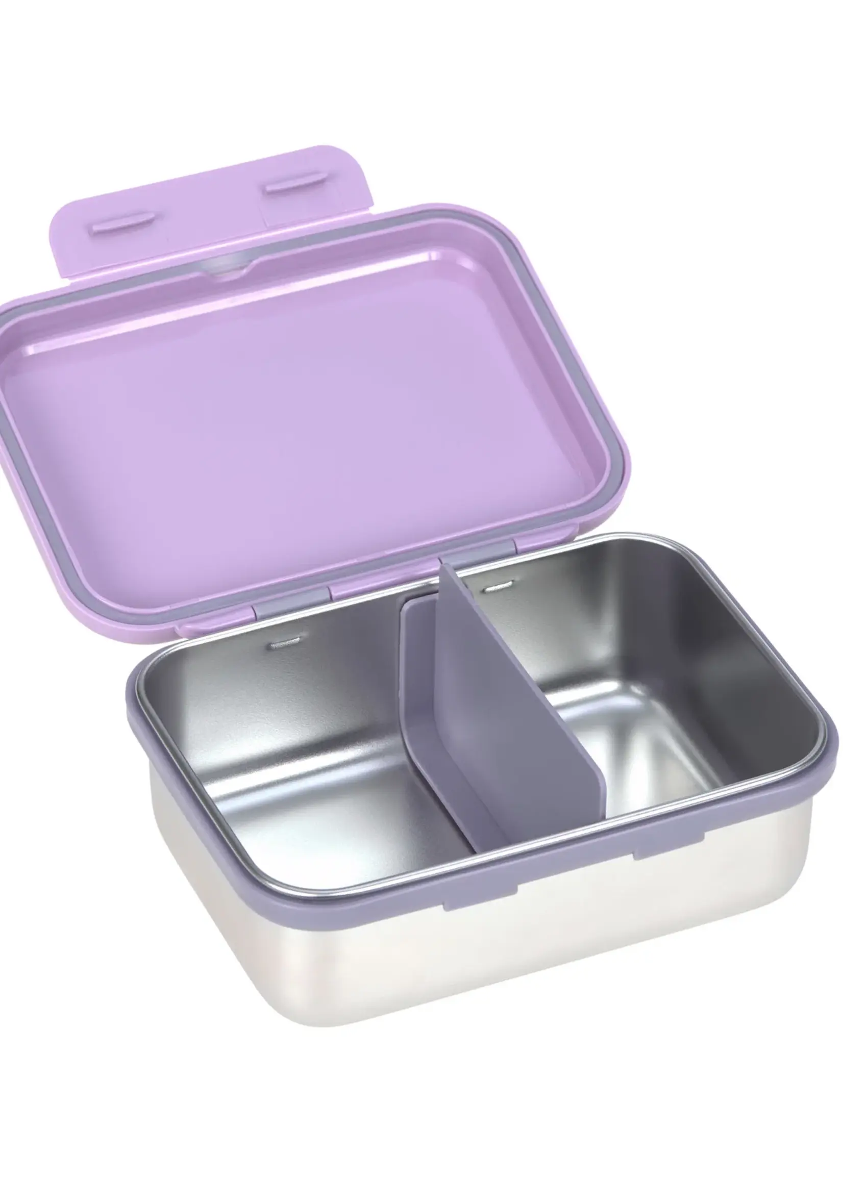 Lässig Fashion Lunchbox Stainless Steel Little Gang Herz Lila